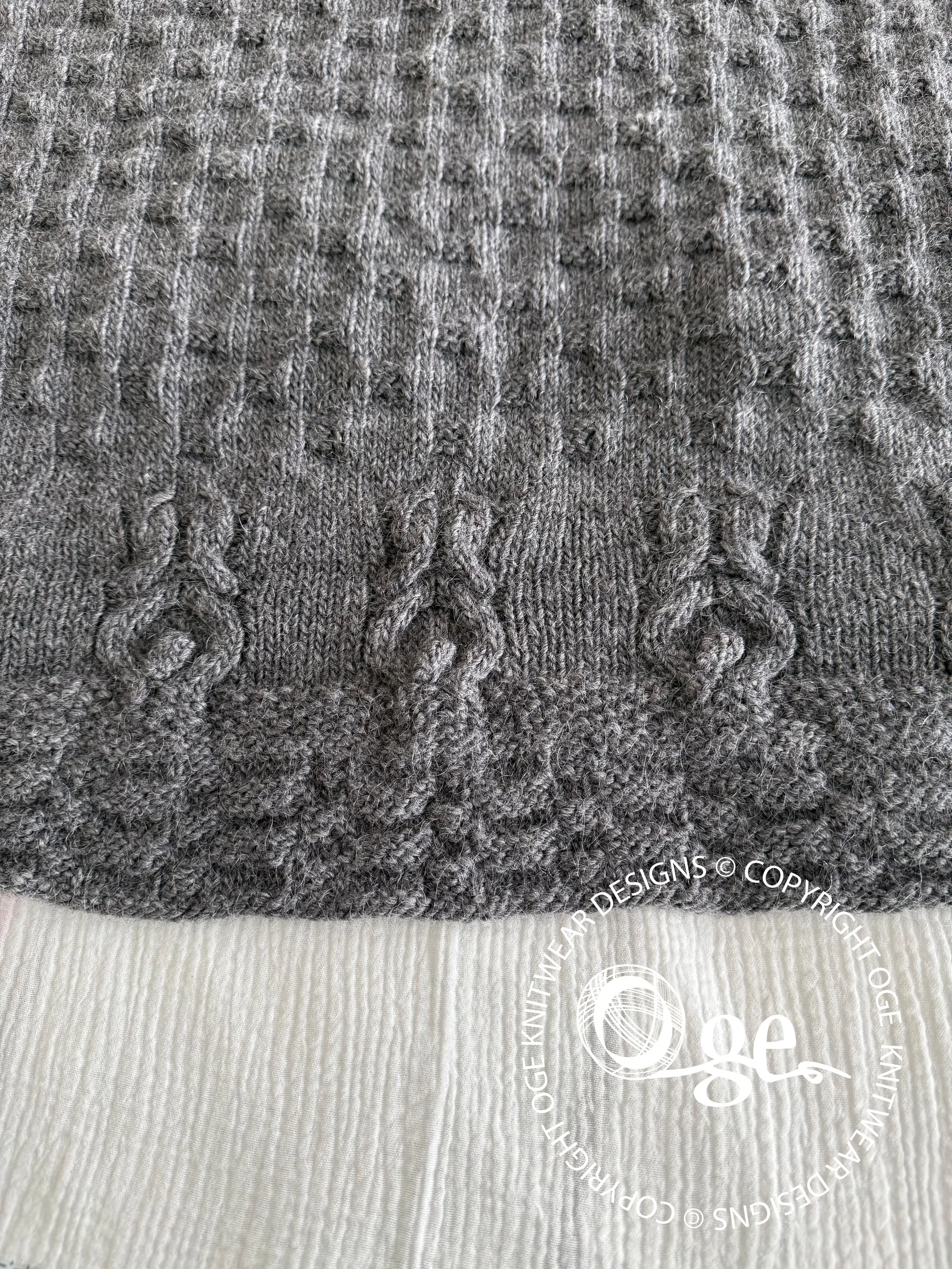 KNITTING PATTERN -- Bunny Blanket - P304