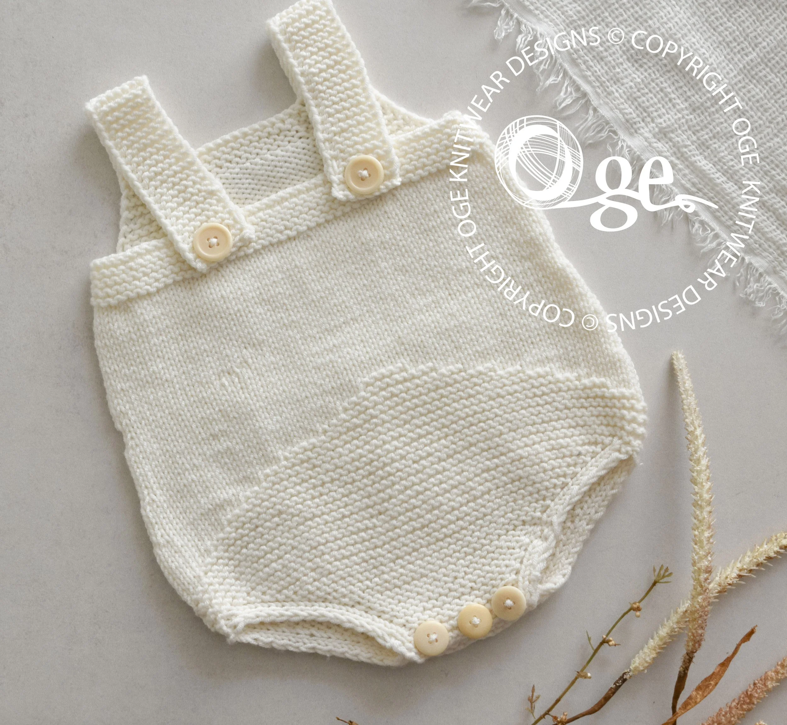 KNITTING PATTERN -- Grace Outfit - P265 (D)