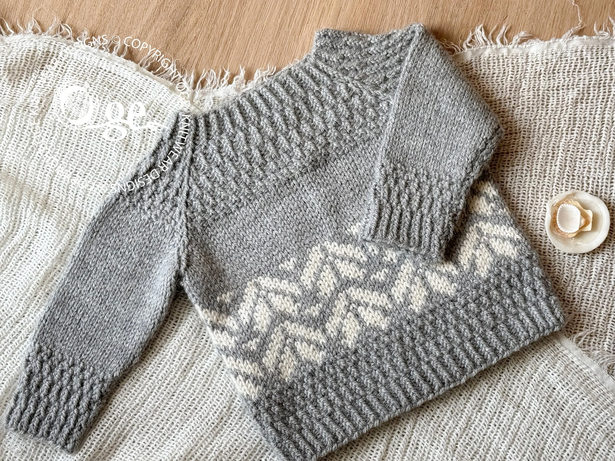 KNITTING PATTERN -- Stranden Sweater - P222