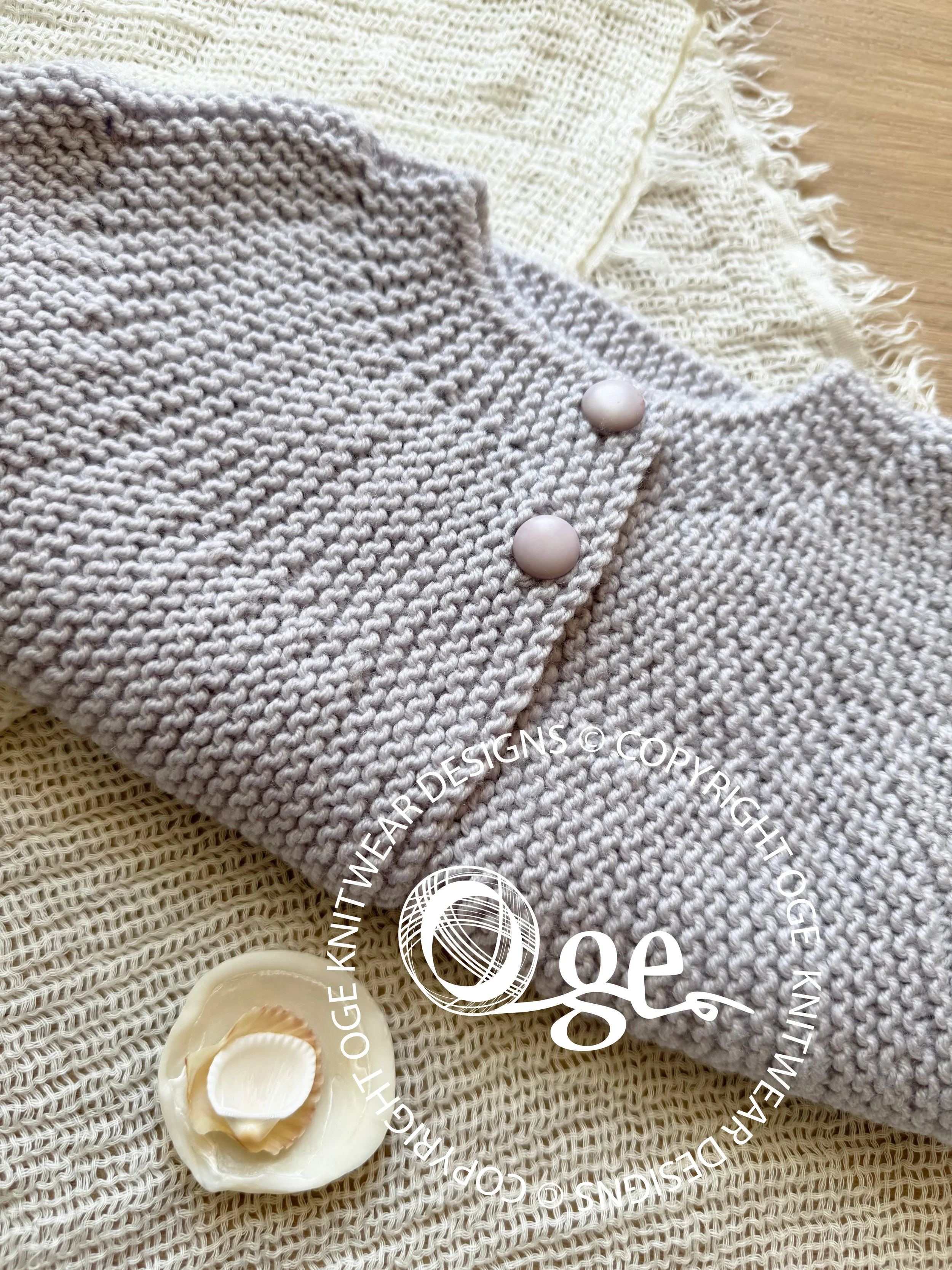 KNITTING PATTERN -- Baby Angel Top - P057