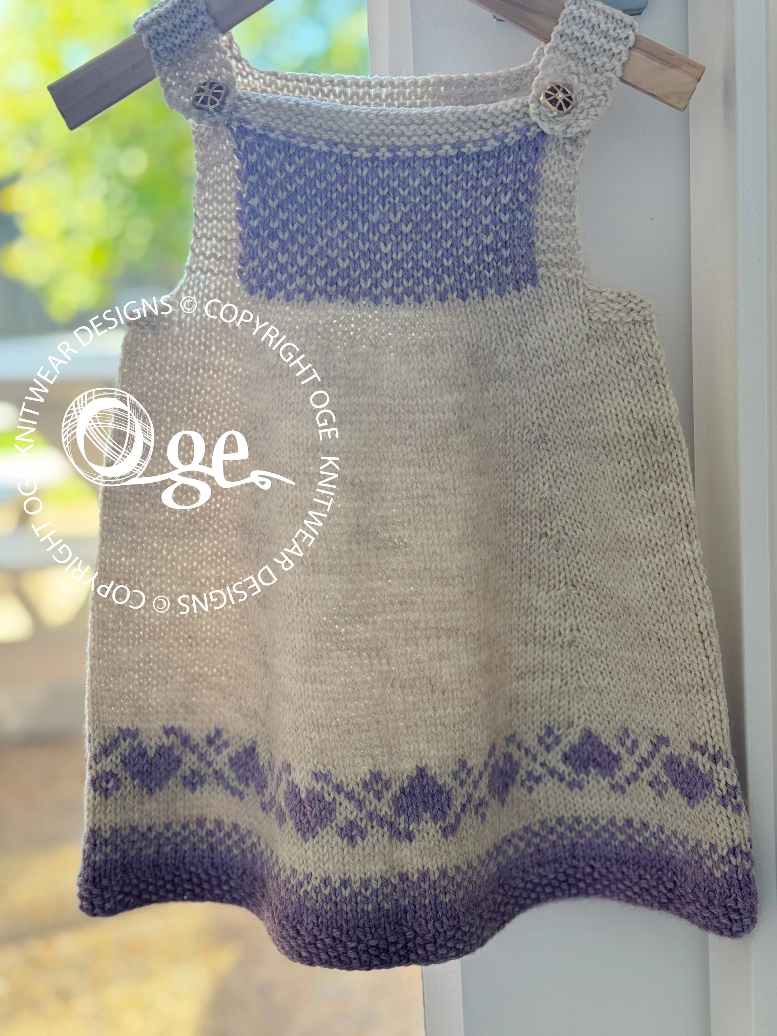 Luv U Forever Pinafore Dress - P090