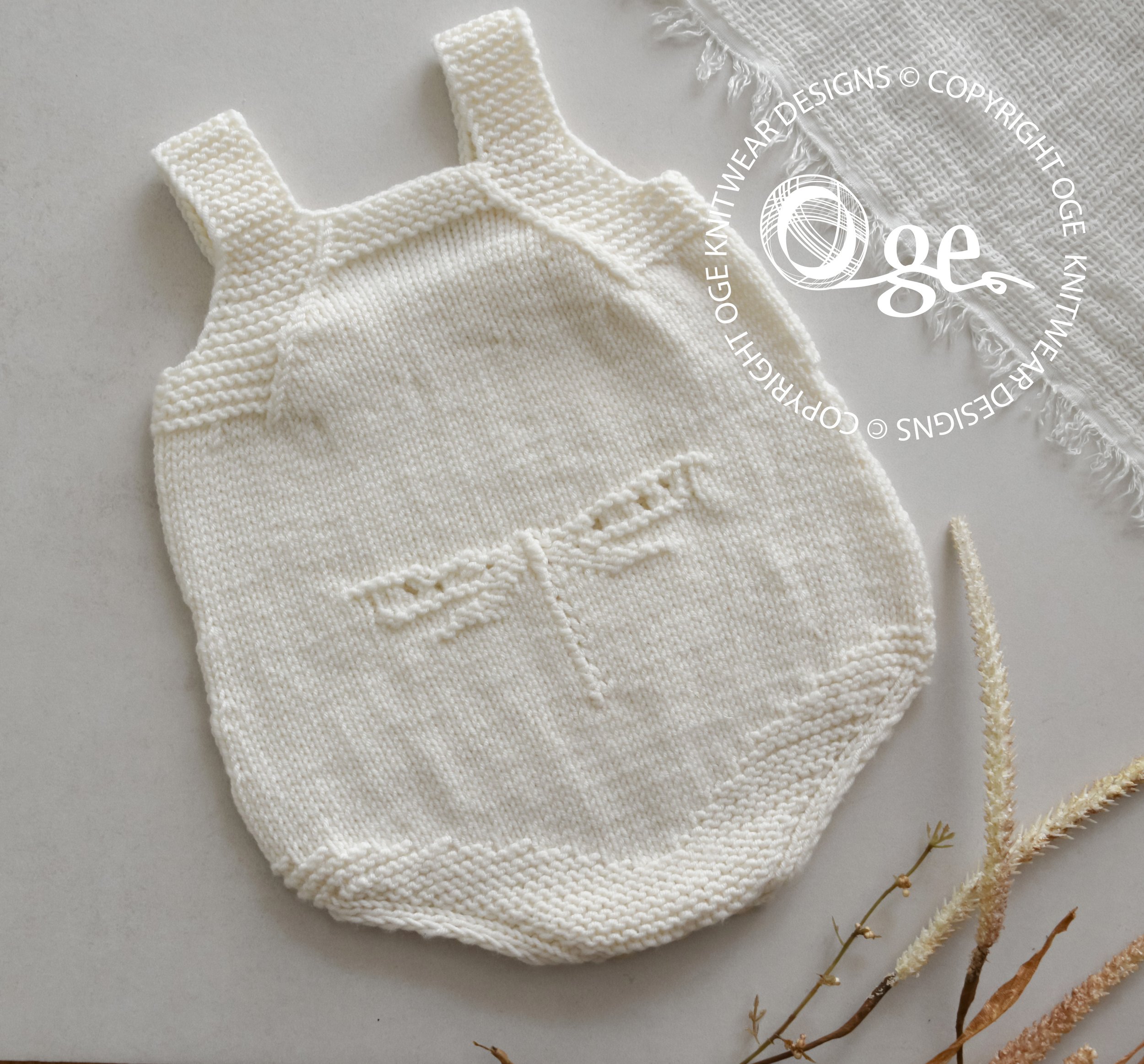 KNITTING PATTERN -- Grace Outfit - P265 (D)