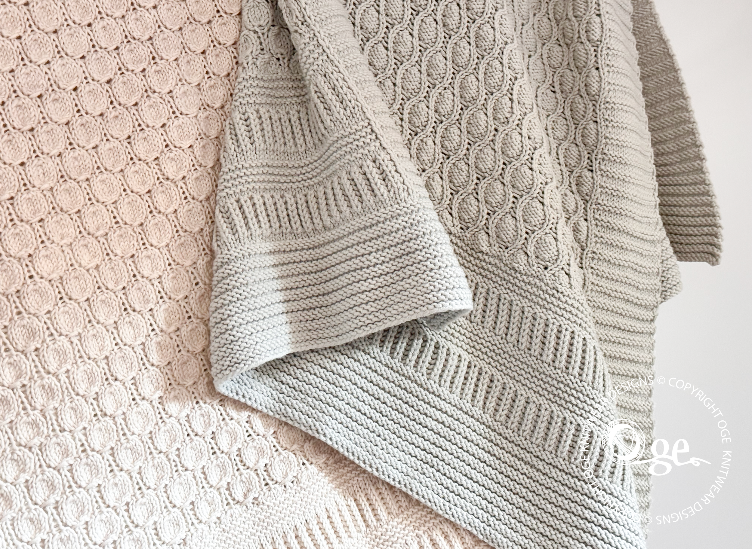 KNITTING PATTERN -- Oliver Blanket - P281 (B)