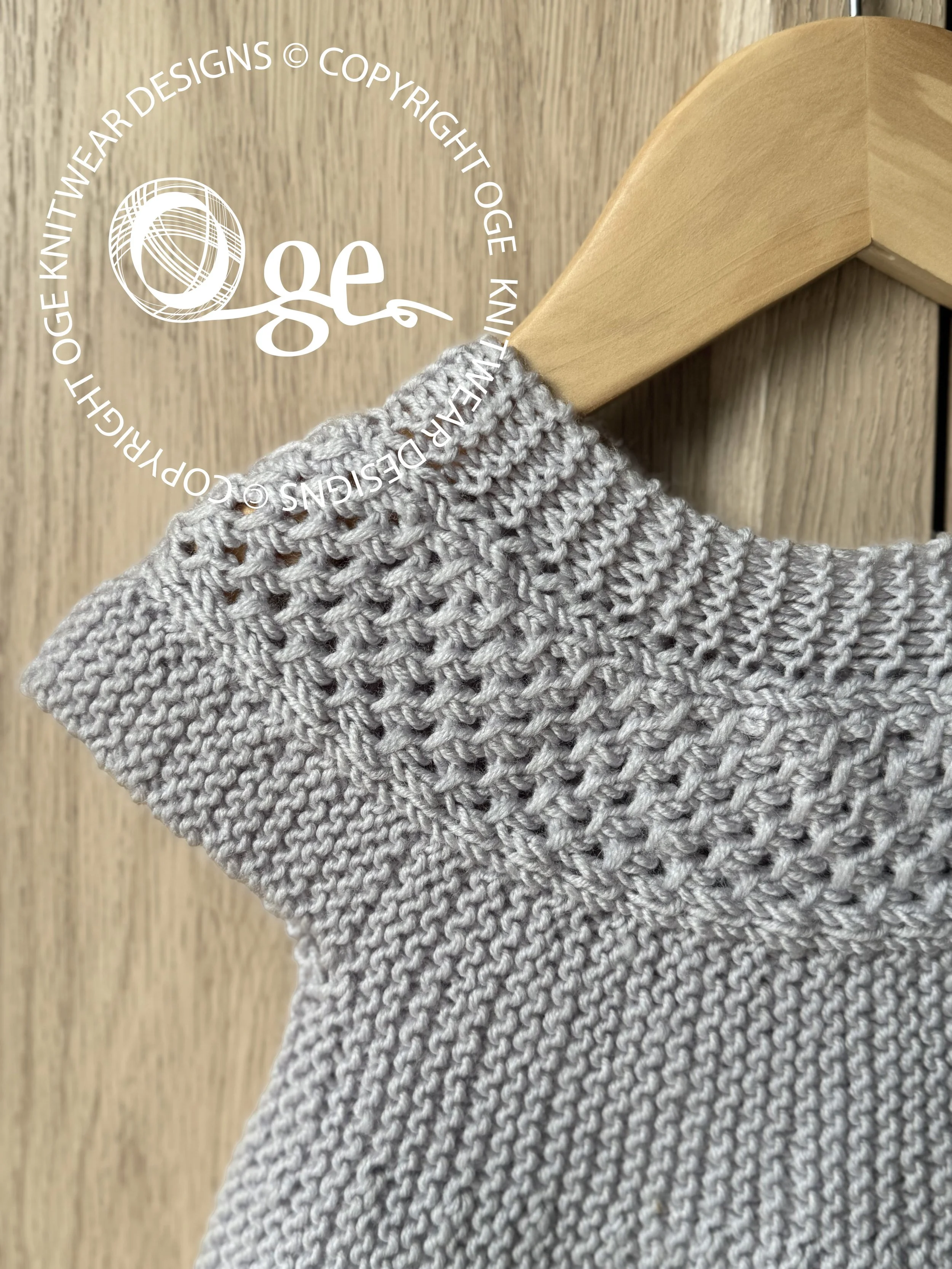 KNITTING PATTERN -- Baby Angel Top - P057