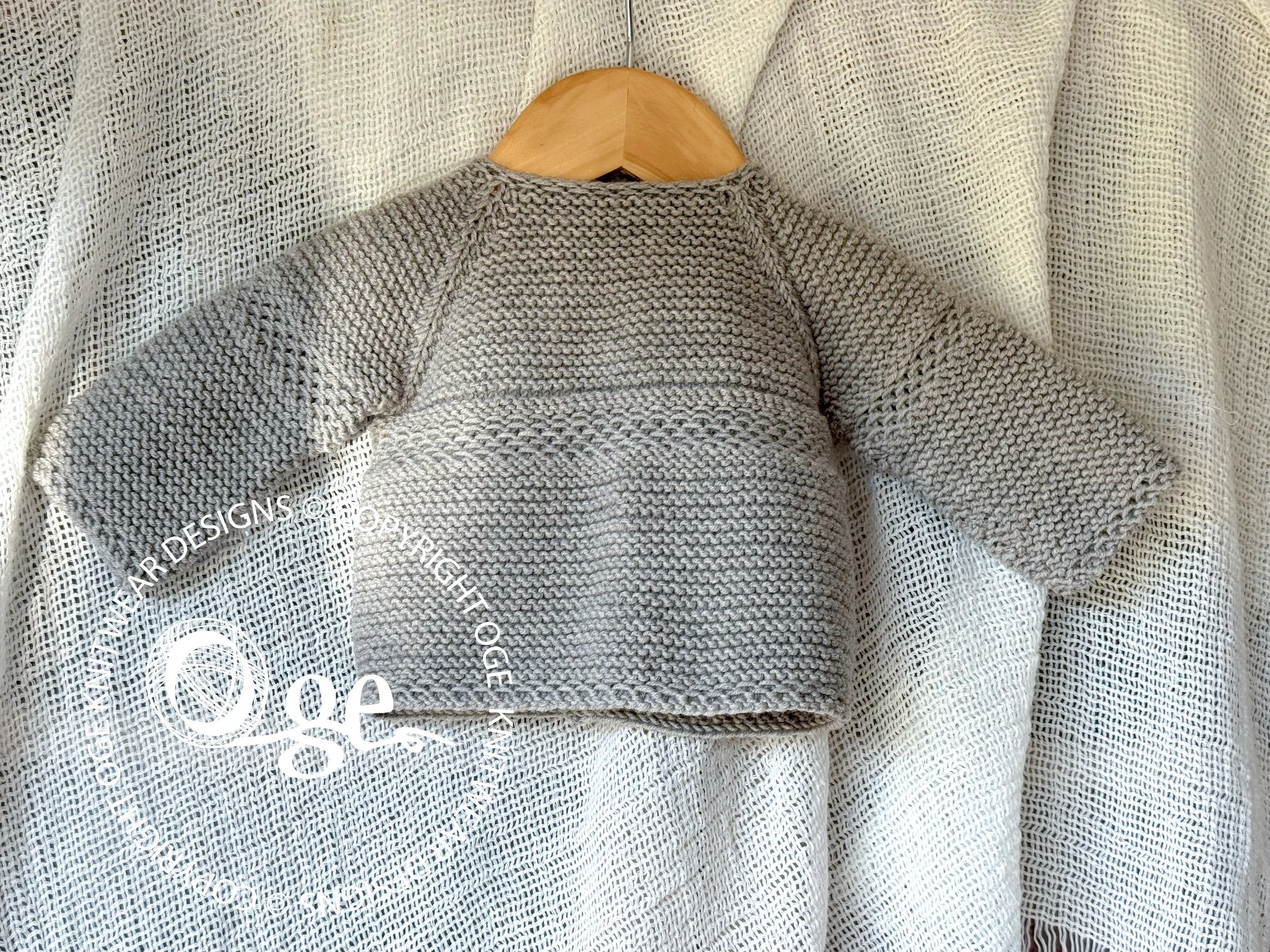 KNITTING PATTERN -- Astrid Cardigan - P306