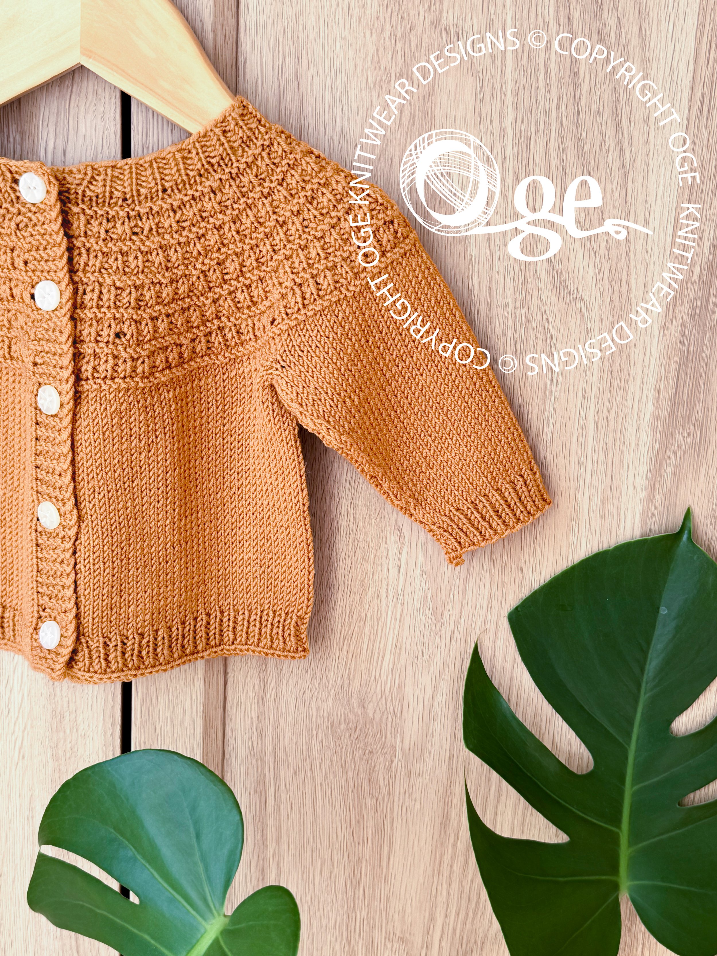 KNITTING PATTERN -- Top Down Raven Falls Cardigan - P262