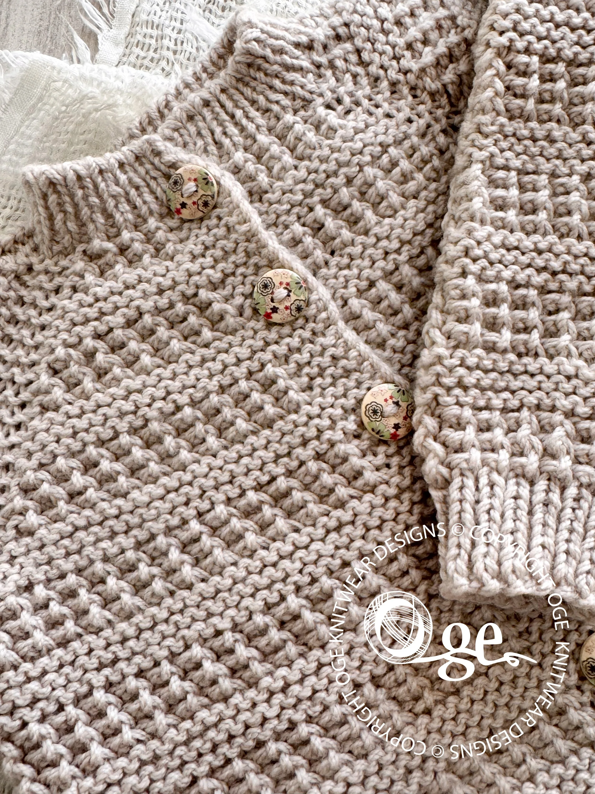 KNITTING PATTERN -Lyndon Jacket - P294