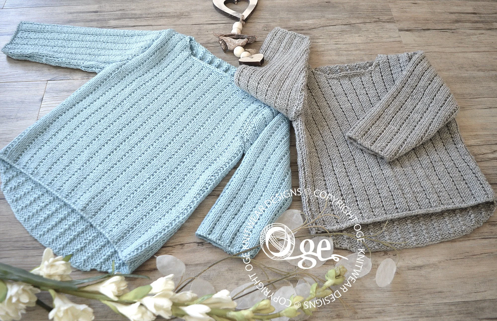 KNITTING PATTERN -- Shabby chick weekender - P049