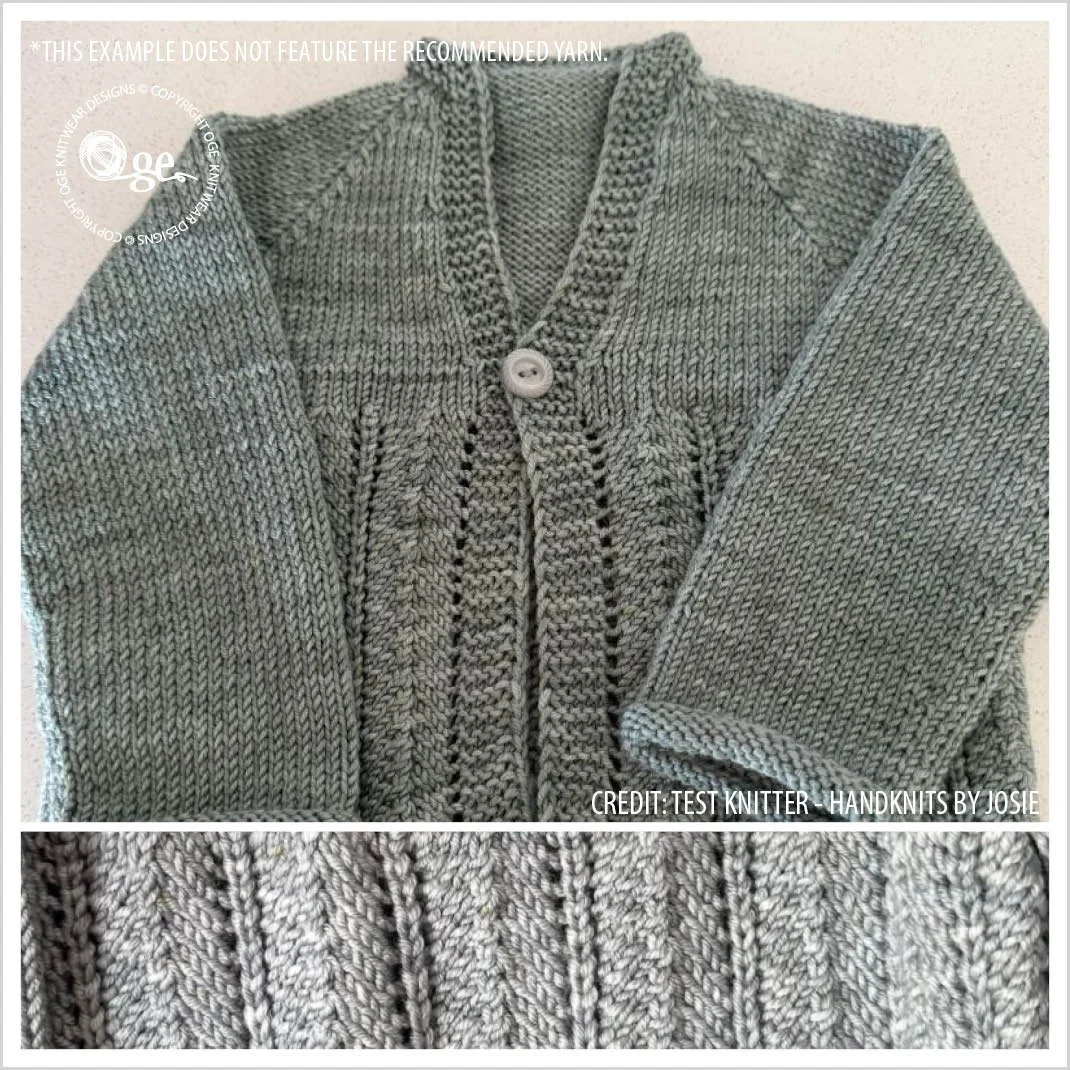 KNITTING PATTERN -- Alscot Cardigan - P305