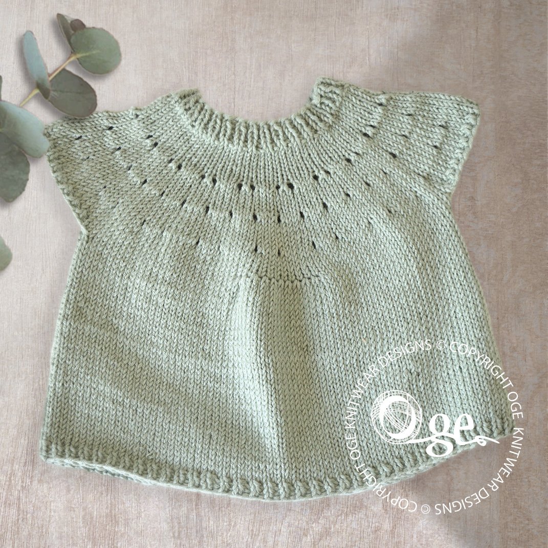 KNITTING PATTERN -- Evandale Swing Top - P270