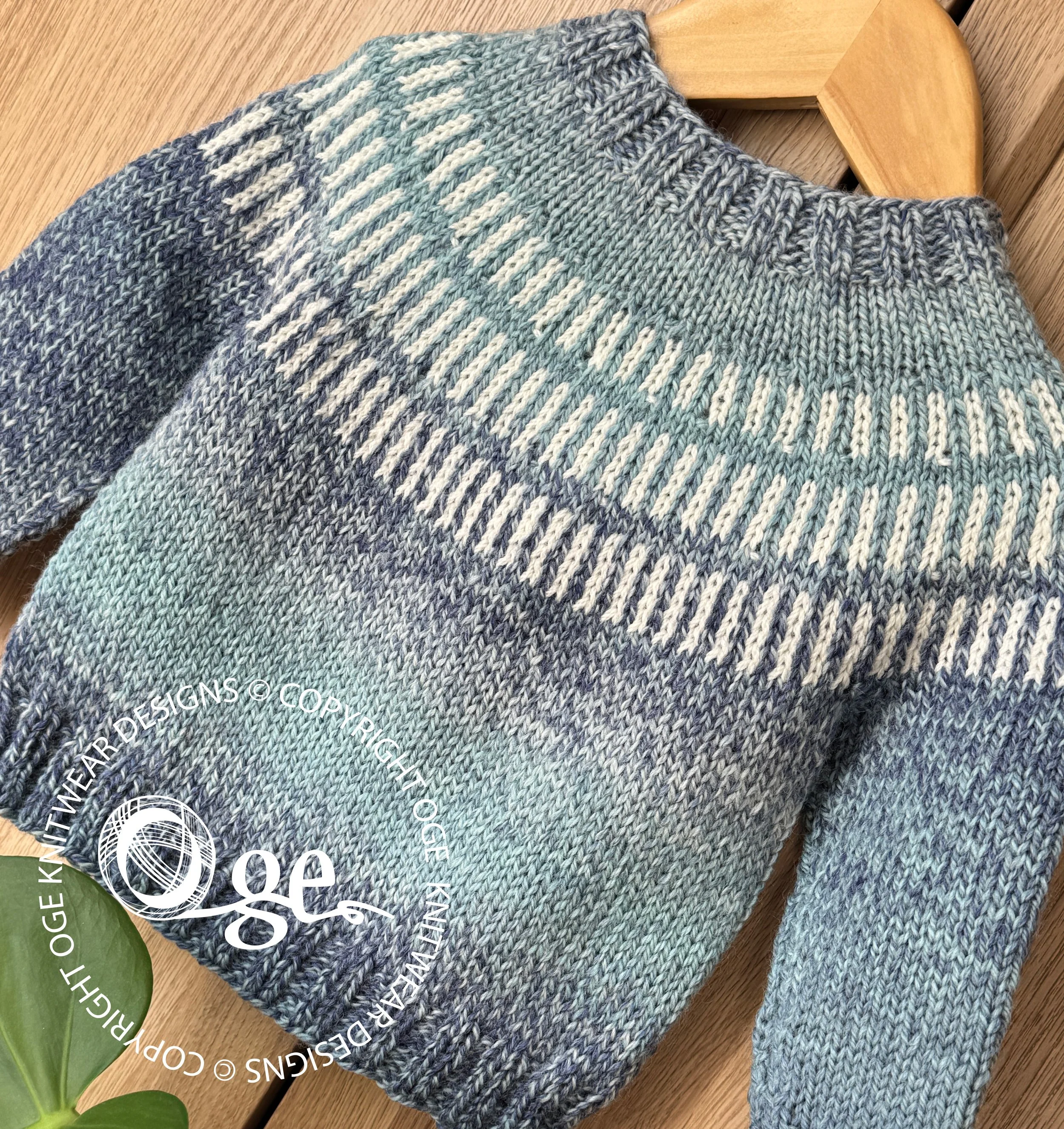 KNITTING PATTERN -- Lillesand Sweater - P155