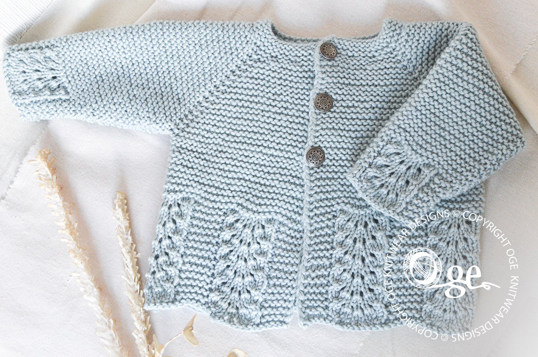Lyla Top Down Cardigan - P252