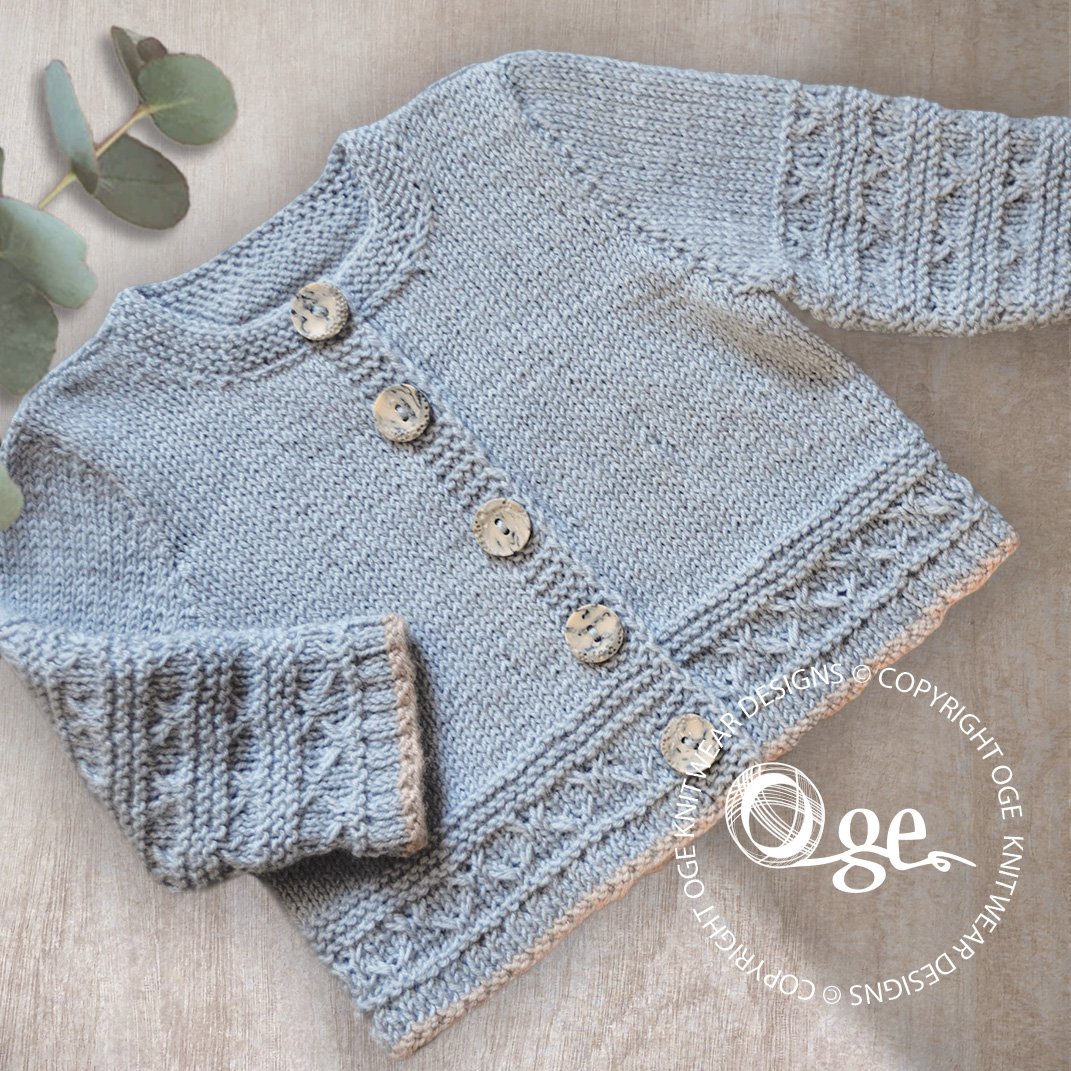 KNITTING PATTERN -- Doireann Cardigan - P230