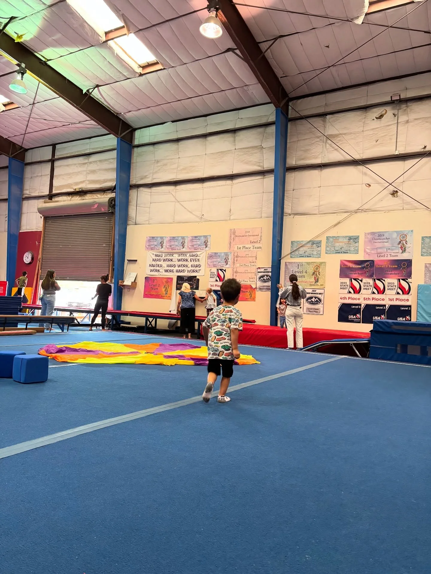 ✅ Space to run/jump
✅ Soft surfaces 
✅ Socialize with friends 
✅ Incredible nap to follow 

@ziagymnastics Preschool Playtime is so great. Every Tuesday 10 am - 10:45 am and Saturday 9 am - 10 am, $5 per kiddo ages 0-5
(Cash or Venmo!) 

Hang out and