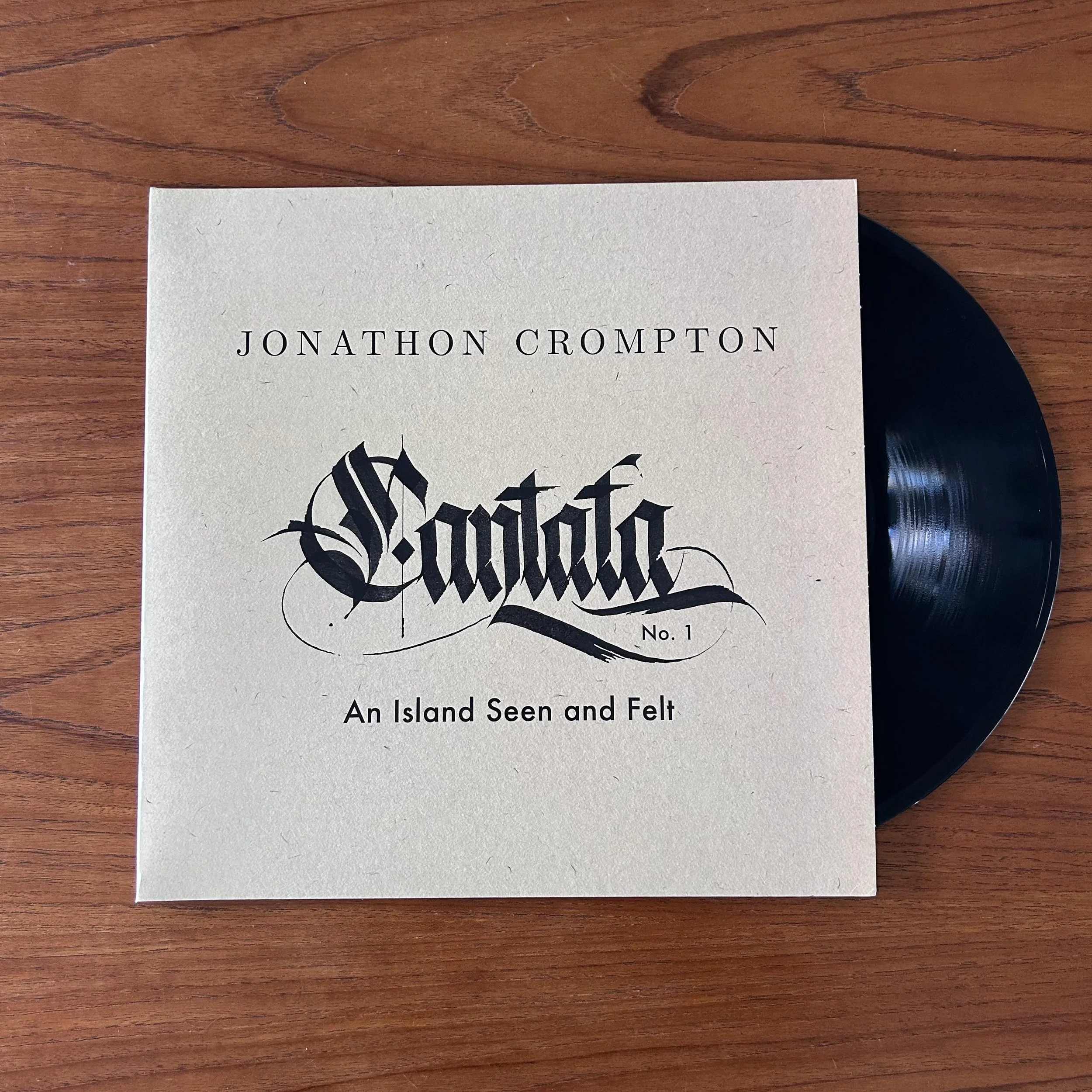 Cantata No. 1: an island seen and felt - Jonathon Crompton (LP) - coming soon!