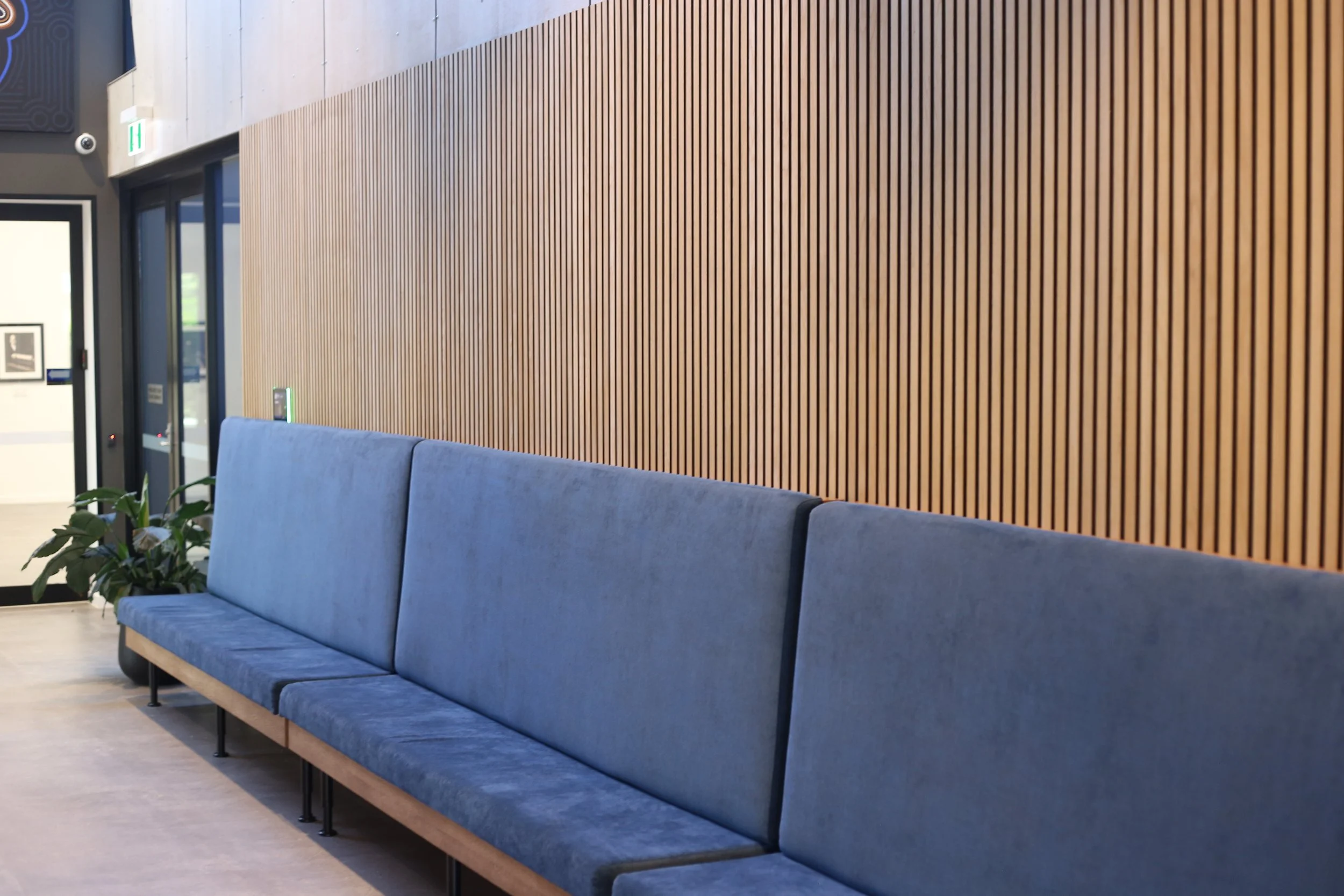 Peregian Digital Hub - wall panelling & benches