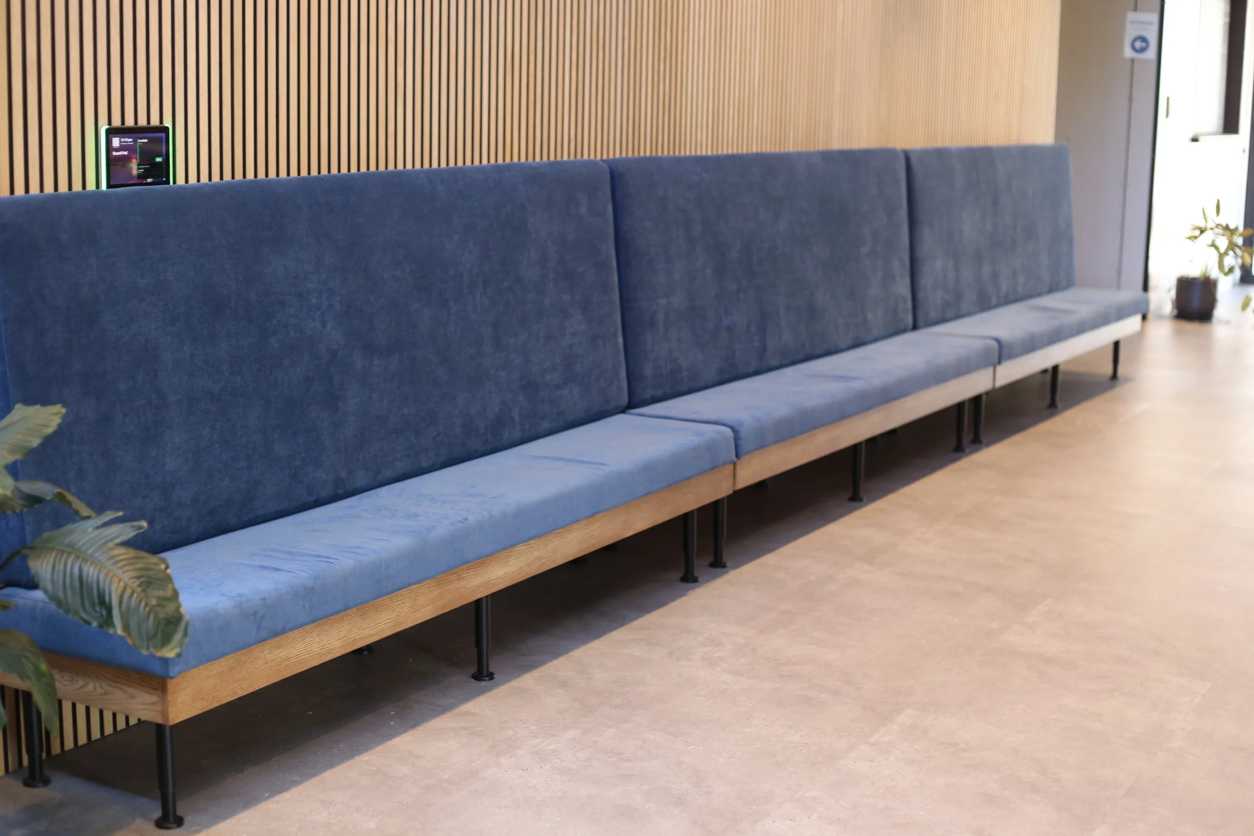 Peregian Digital Hub - wall panelling & benches