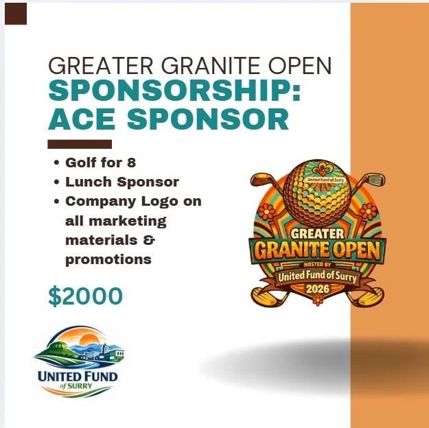 2026 Greater Granite Open: Sponsorship - Ace Sponsor