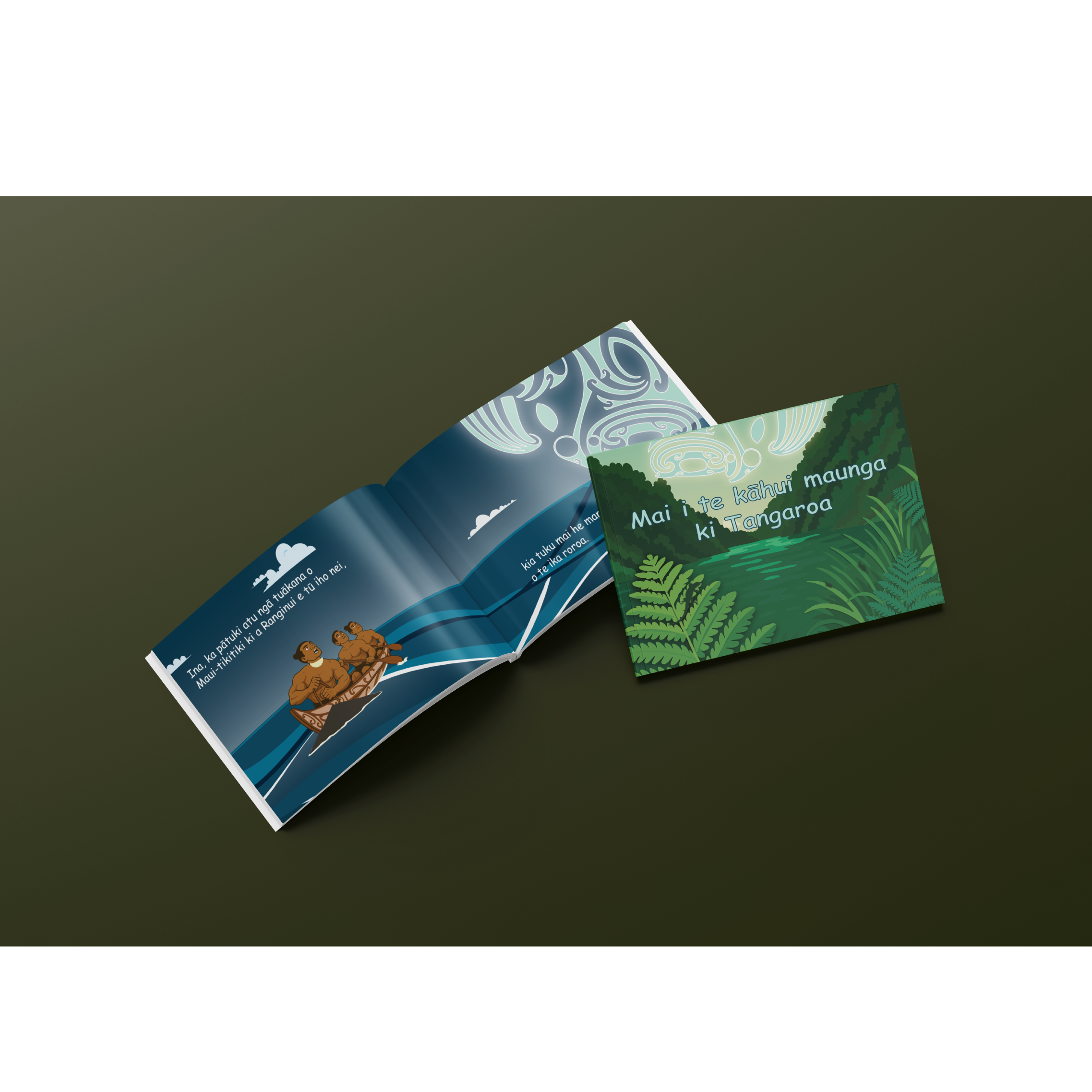 Mai i Te Kāhui Maunga ki Tangaroa - Illustration Book