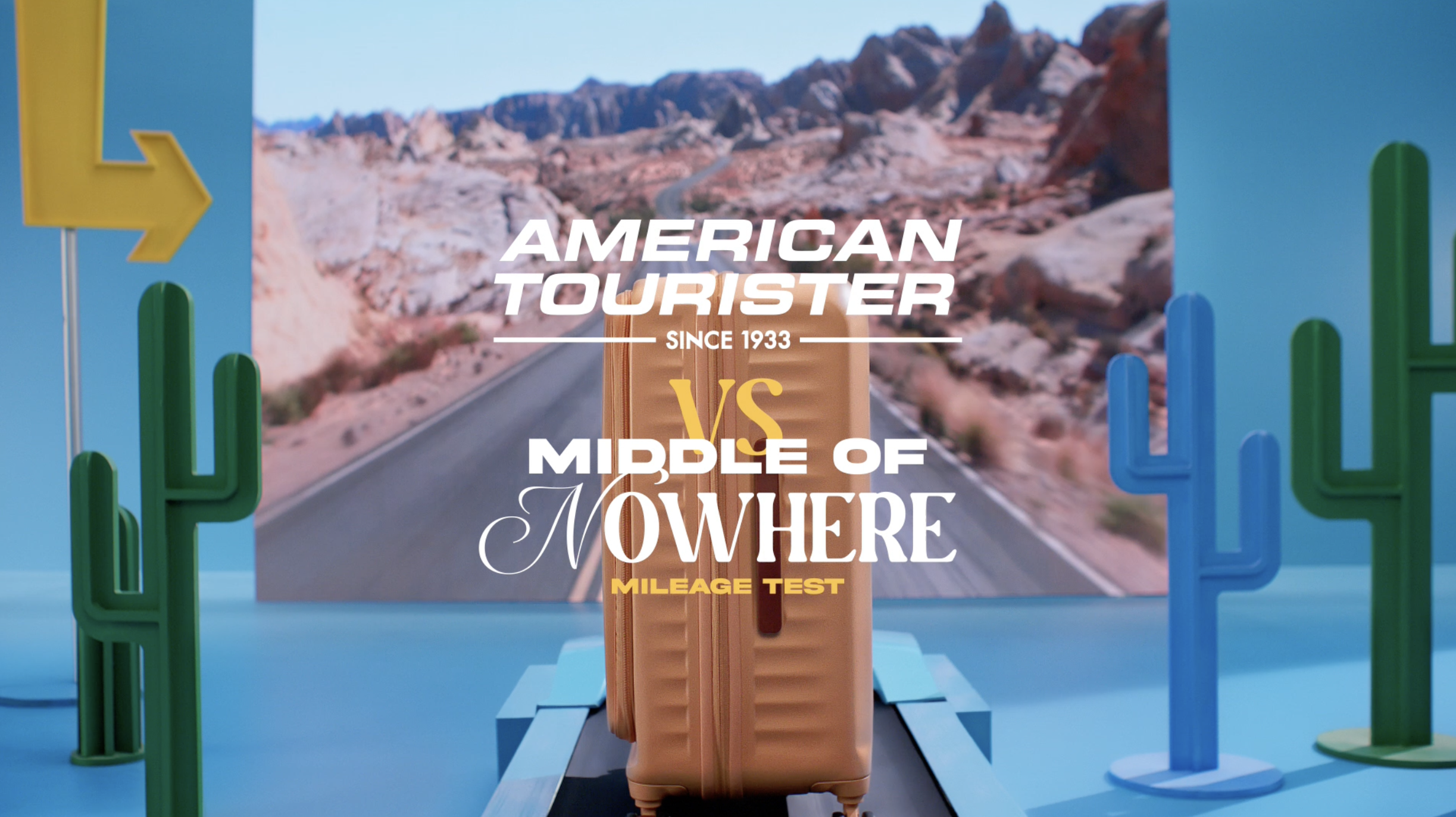 American Tourister Quality Test: Middle Of Nowhere