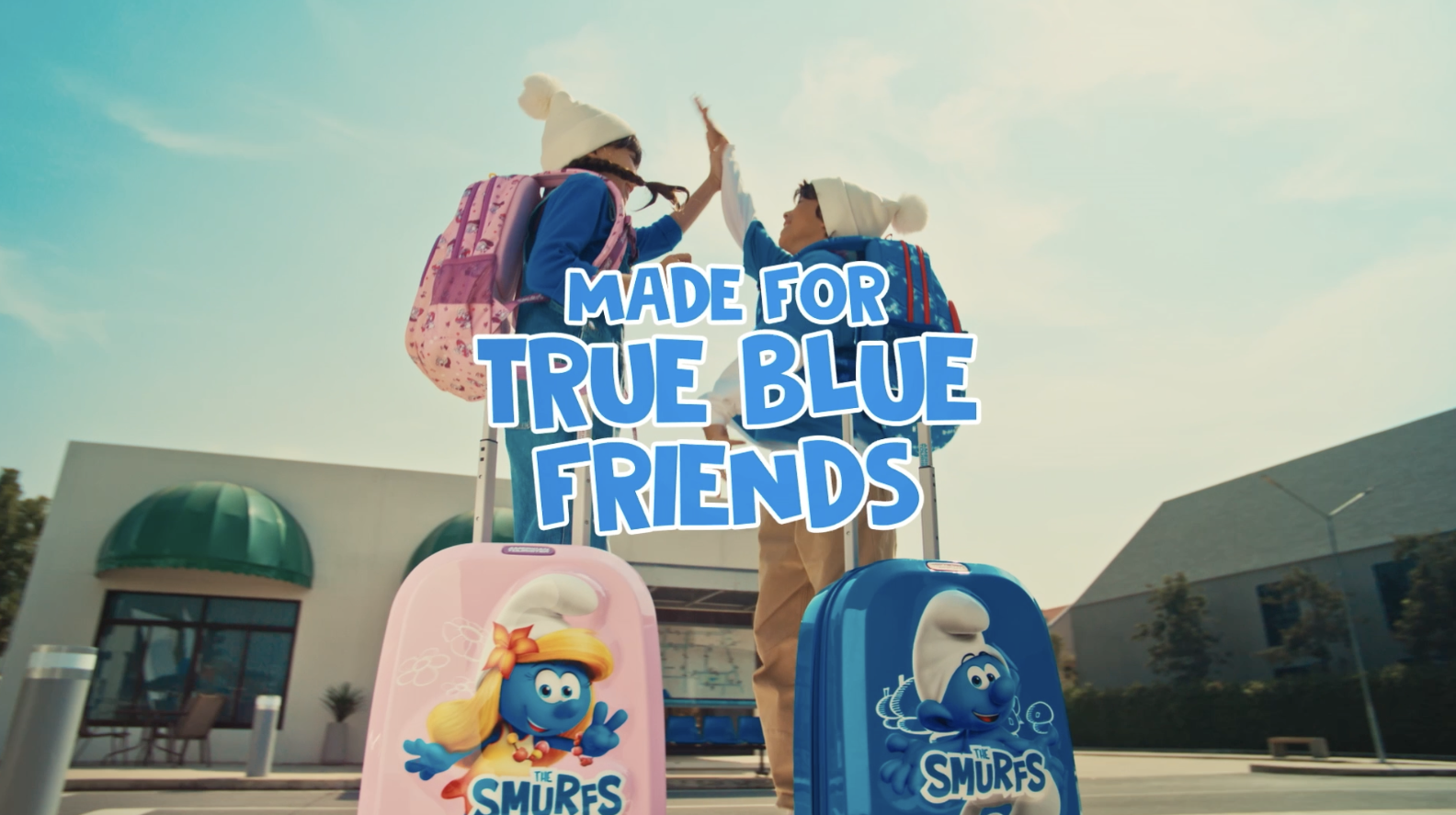 American Tourister x Smurfs