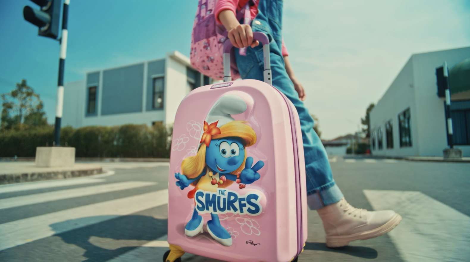 American Tourister x Smurfs