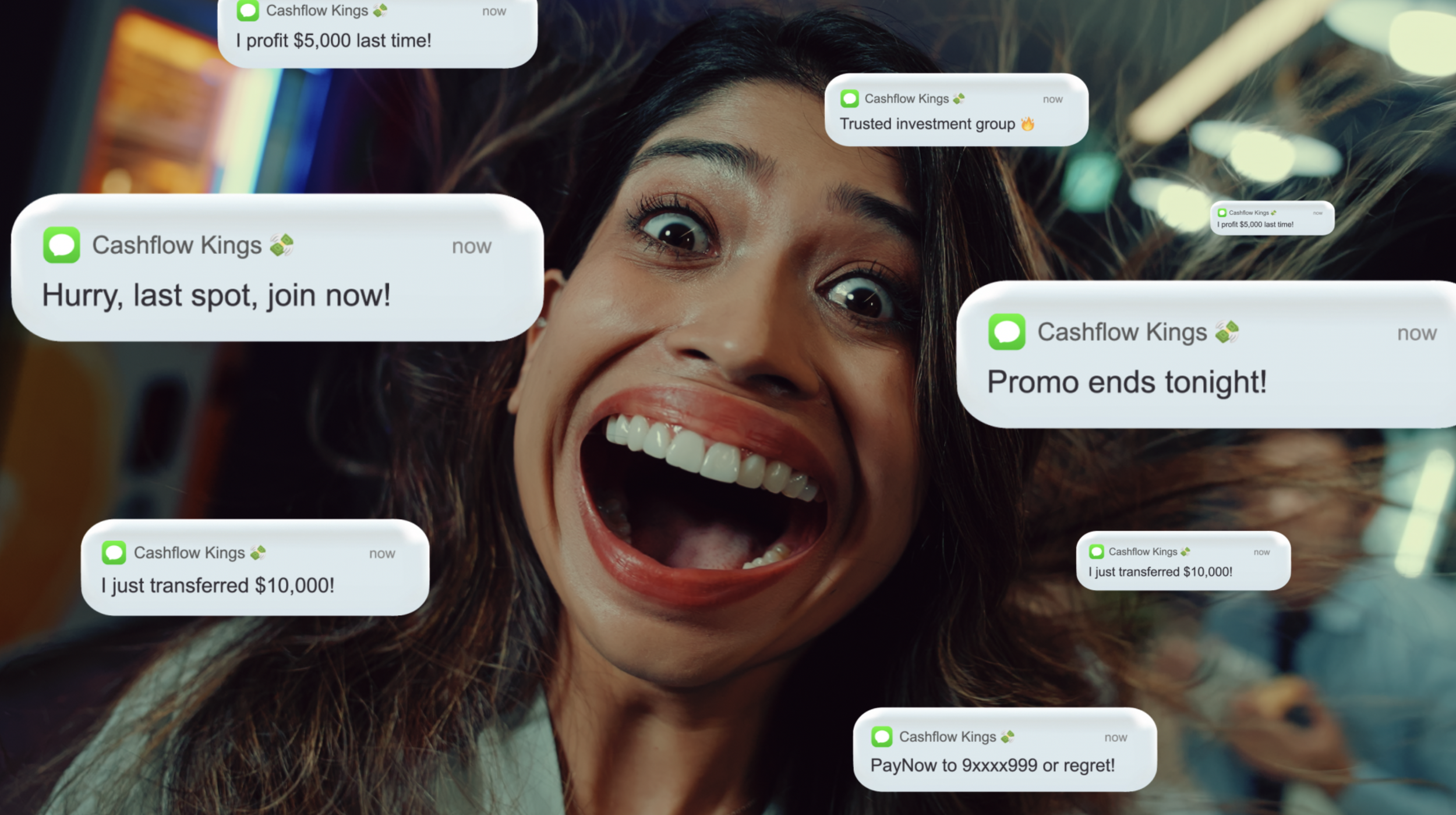 MoneySense - BEWARE! Added into a 'secret' investment group?