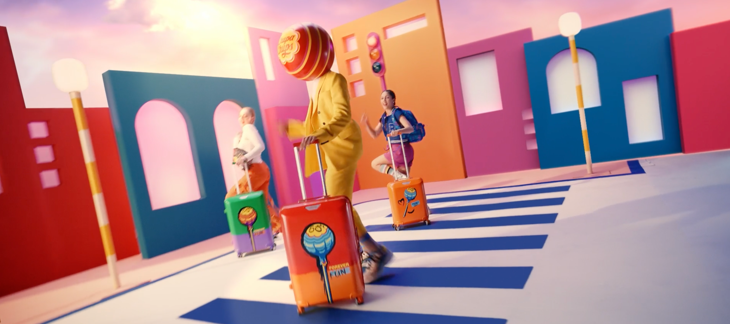 American Tourister x Chupa Chups