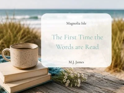 The first time the words are read
