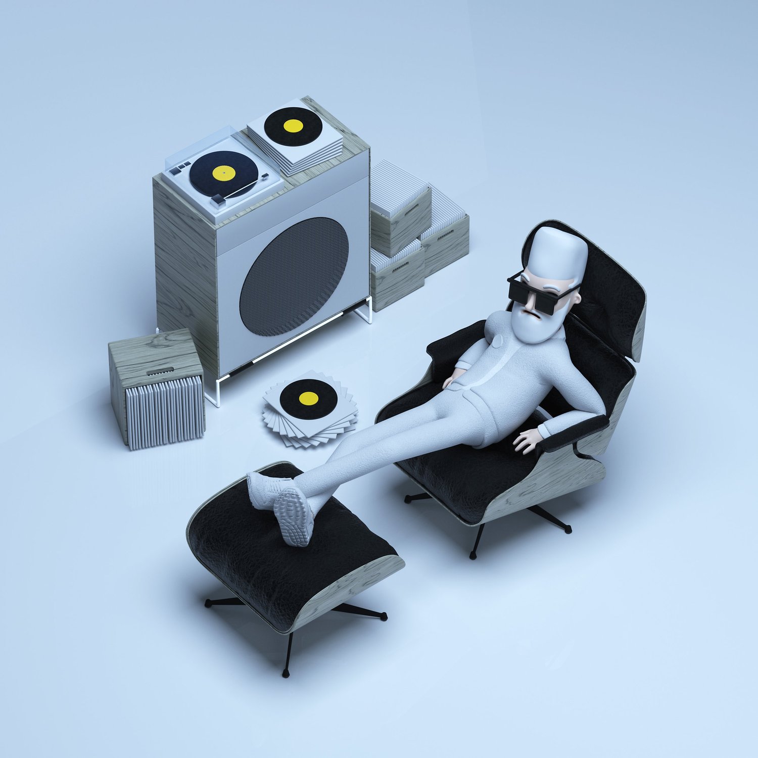 3D character render