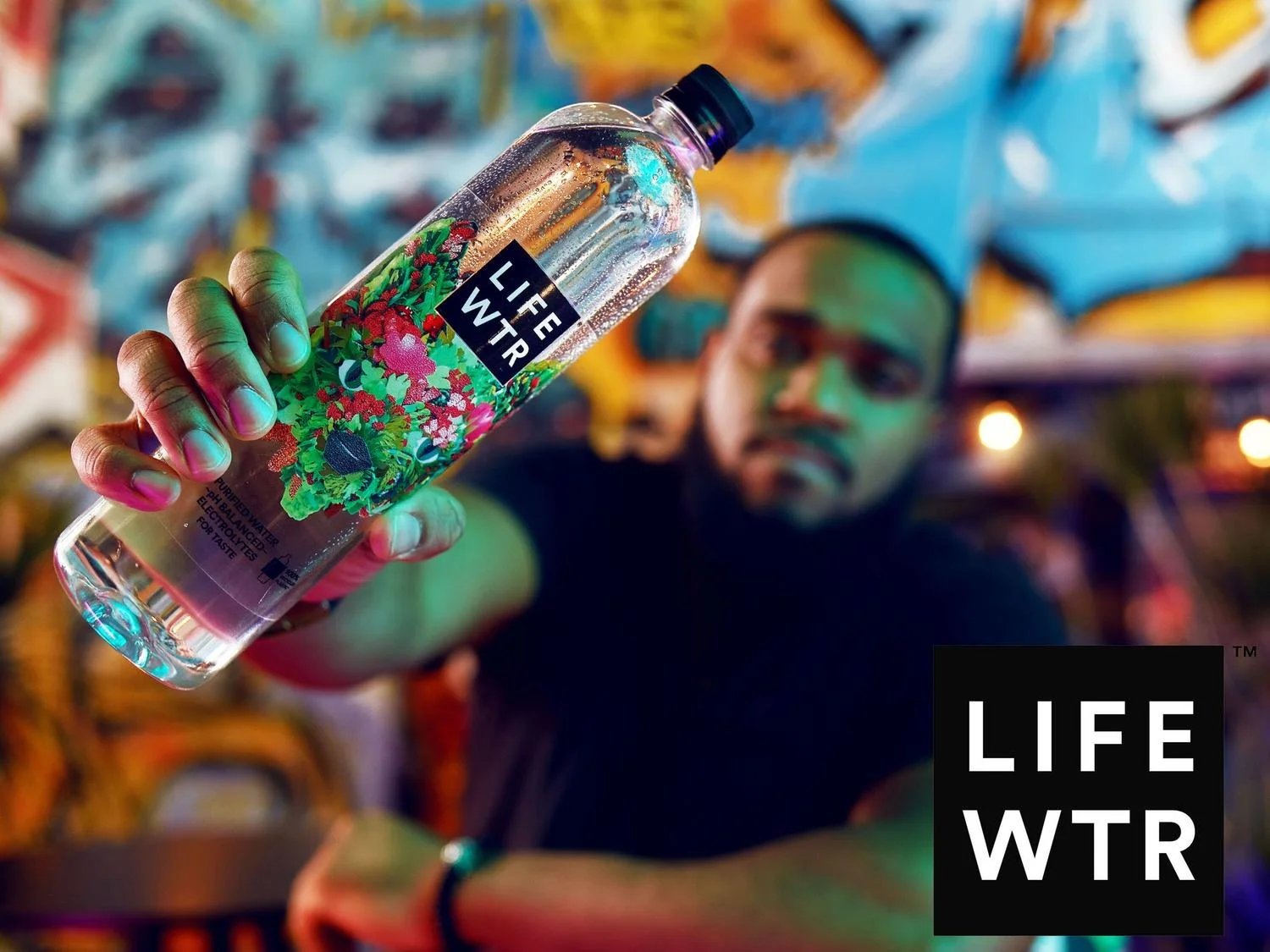 LIFEWTR campaign still