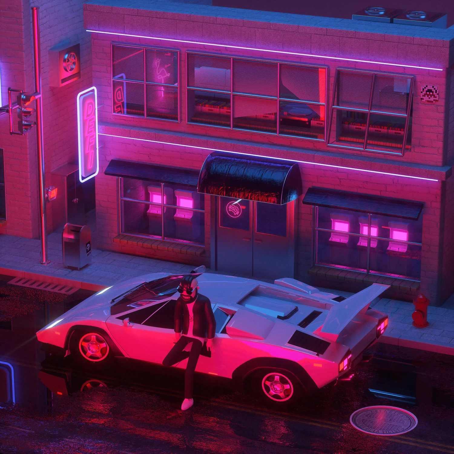 3D character render