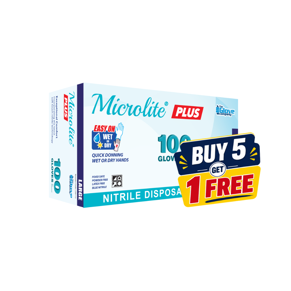 Microlite PLUS Nitrile Disposable Gloves