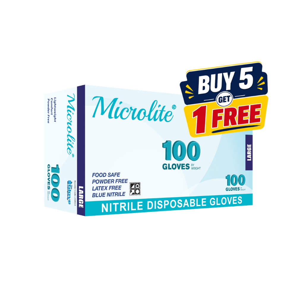 Microlite Nitrile Disposable Gloves