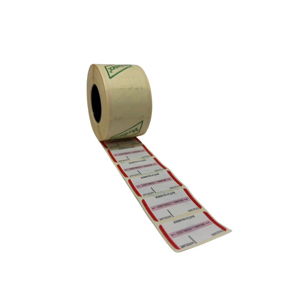 MD20 Printex Autoclave Tracking Labels - Roll 500 labels — ProMedCo