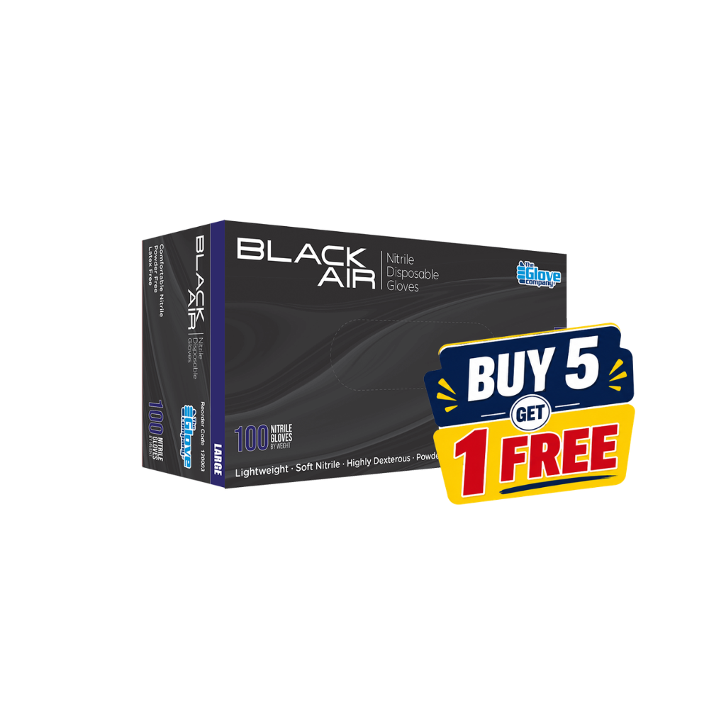 BLACK AIR Nitrile Disposable Gloves