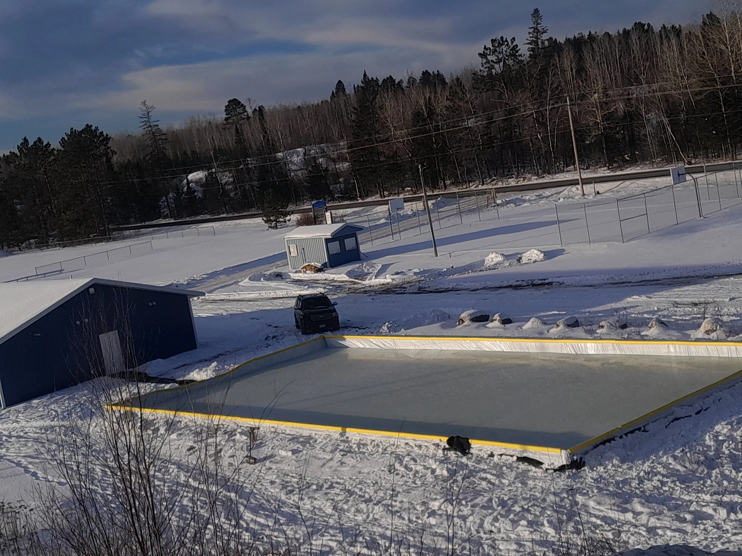 Warming House~ Skating Rink and Sledding