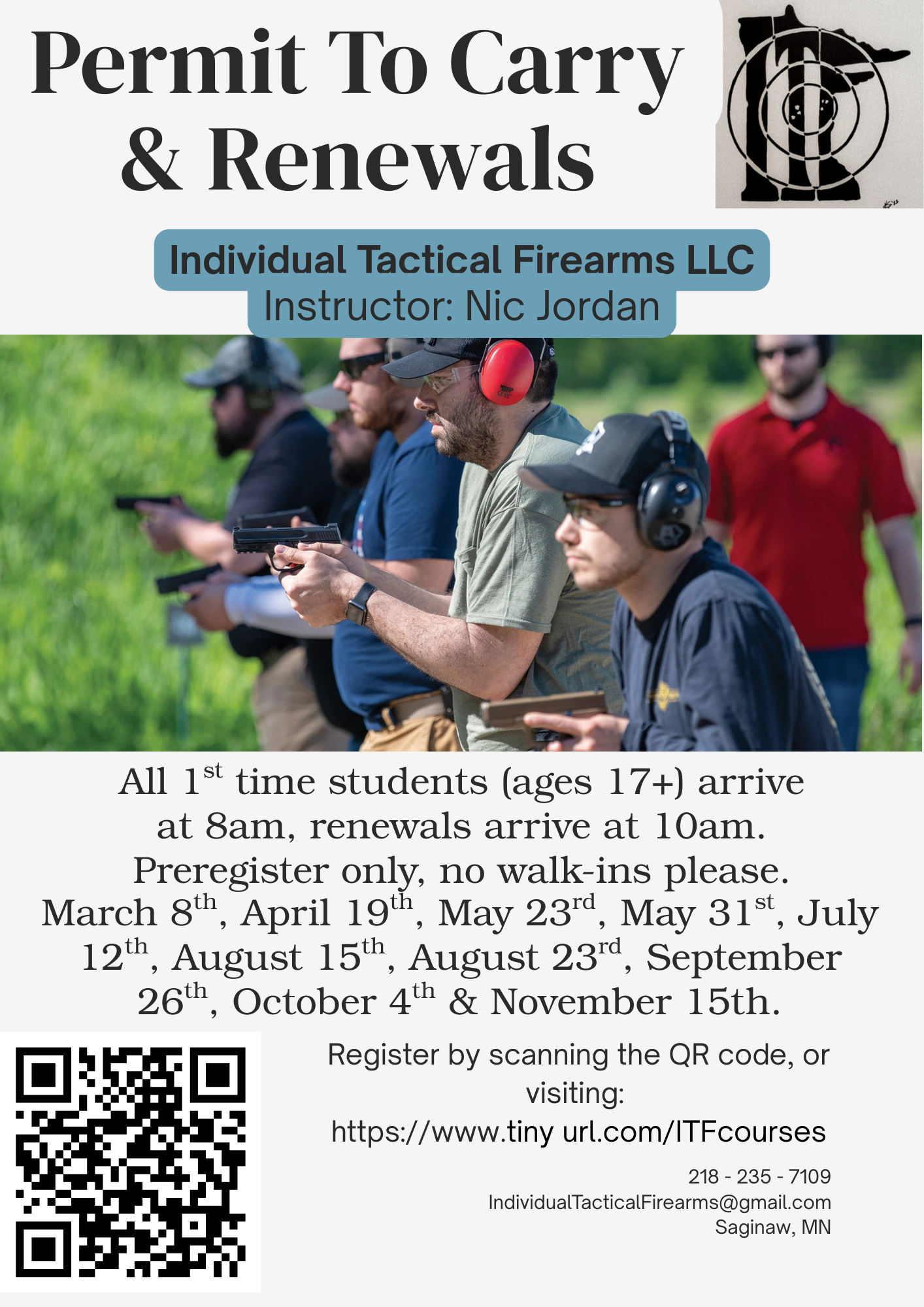 Permit to Carry Class- Industrial Town Hall