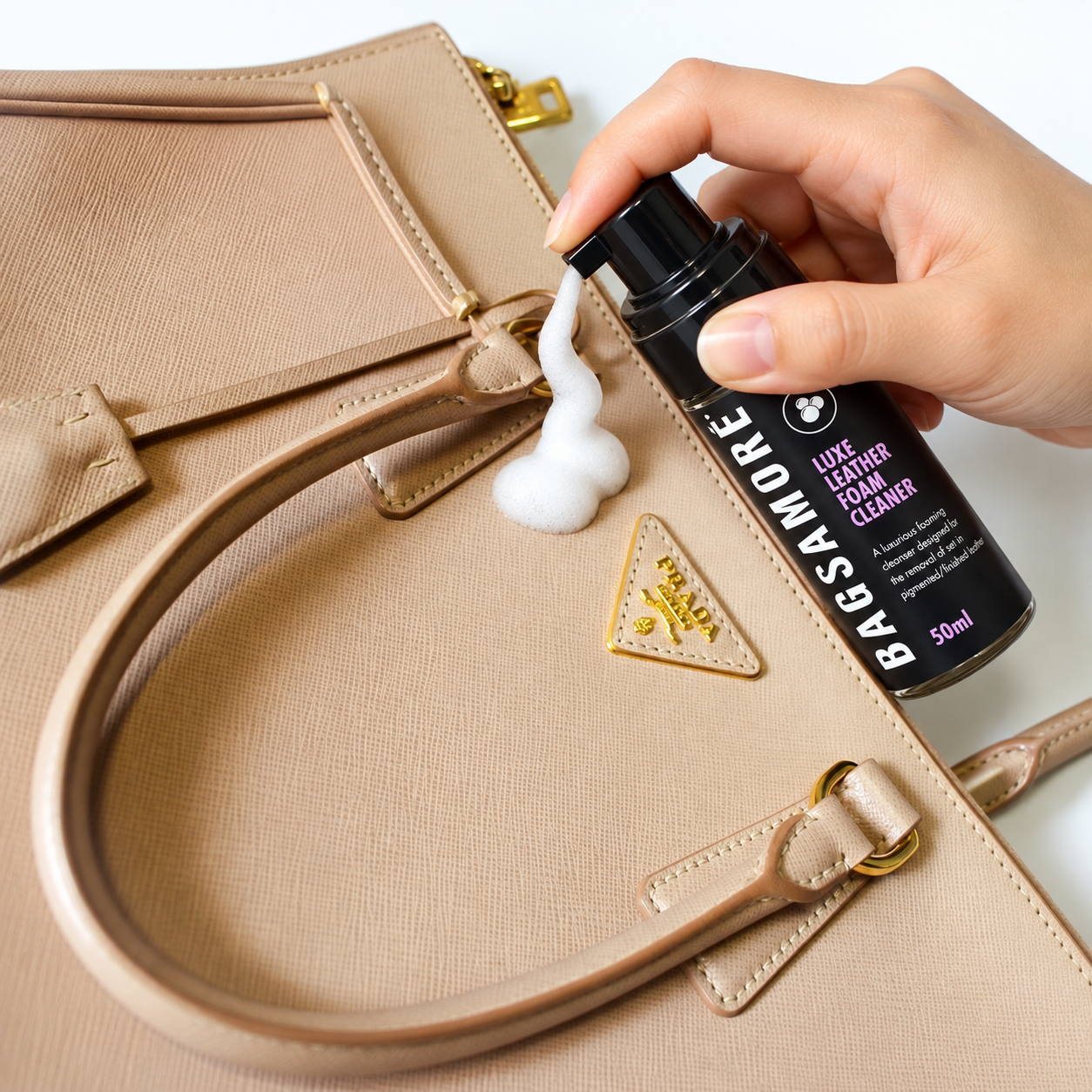 Prada saffiano leather cleaning