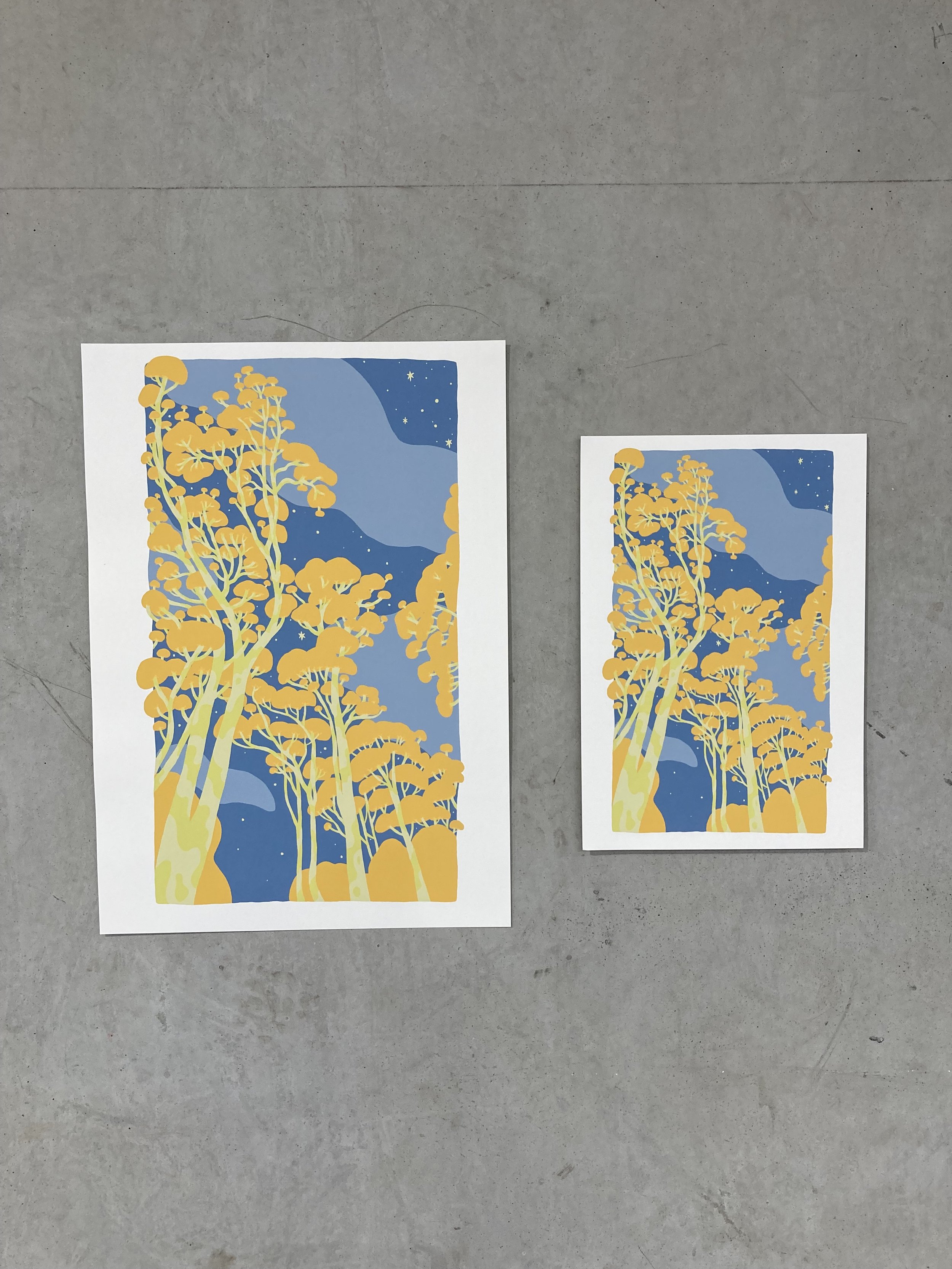 'Look Up' Print
