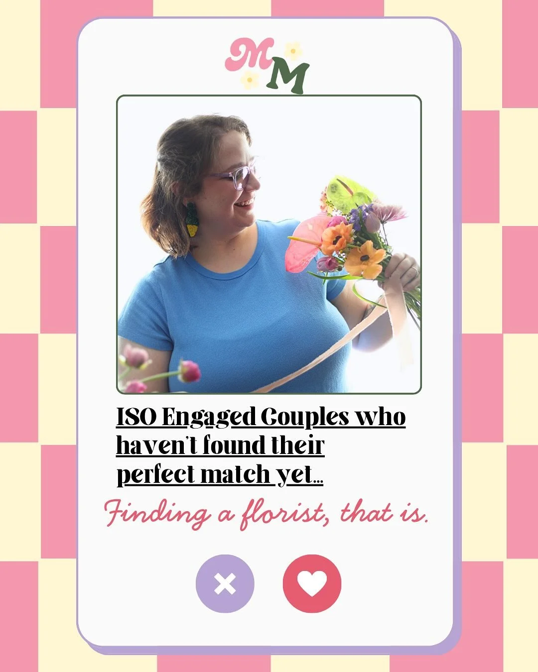 Still swiping on wedding vendors? Let&rsquo;s skip the small talk and get down to business. 😏 

If your inspo folder makes no sense to anyone but you&mdash;you&rsquo;re my kind of couple. 

#Meadowmischief #FloralMischief #WeddingFlorist #QueerWeddi