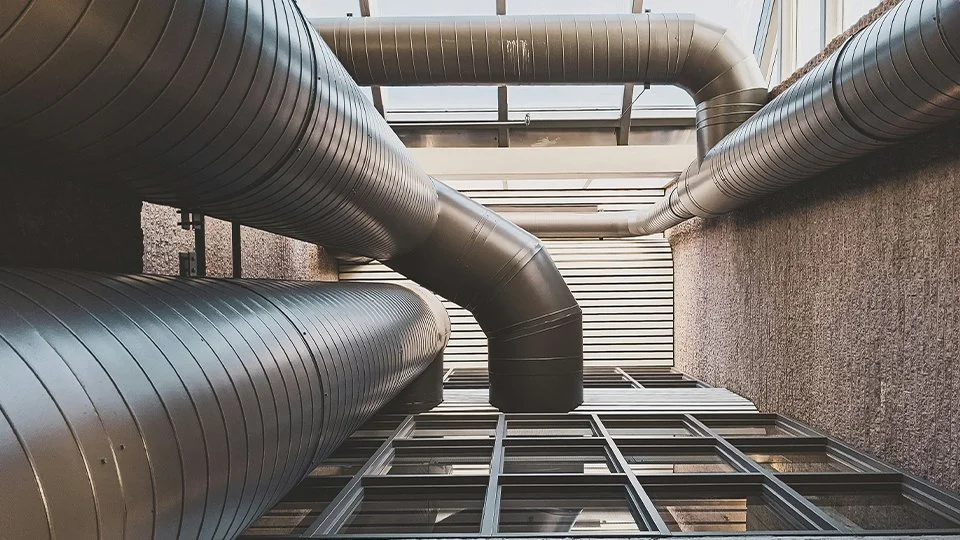 Commercial air-conditioning units.