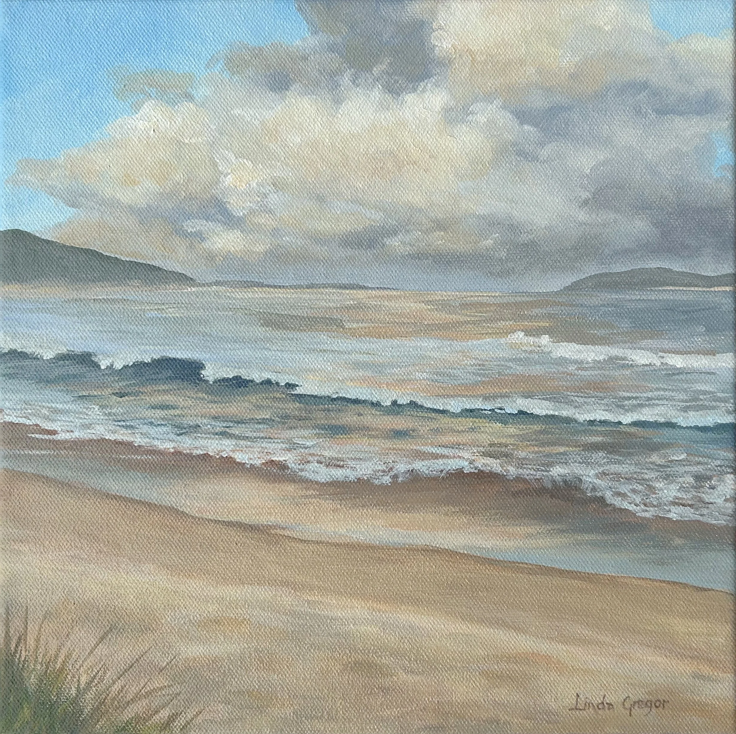 Linda Gregor - Afternoon Glow over Fingal unframed.jpg