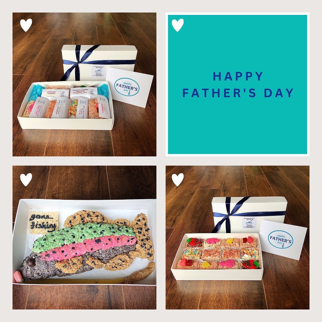 HAPPY FATHER&rsquo;S DAY to all the dads, granddads, foster dads, fur baby dads and father figures!! Wishing you a day filled with joy, love, sweetness, family and friends! 

#happyfathersday #celebratedads #ricekrispietreats #madeinpdx #gonefishing?