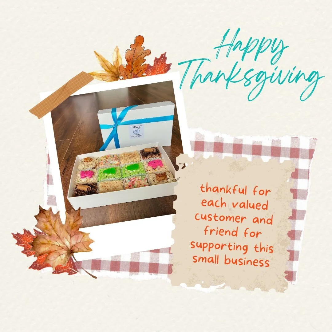 Wishing you and yours a sweet Thanksgiving filled with joy, love, family, friends and scrumptious eats!