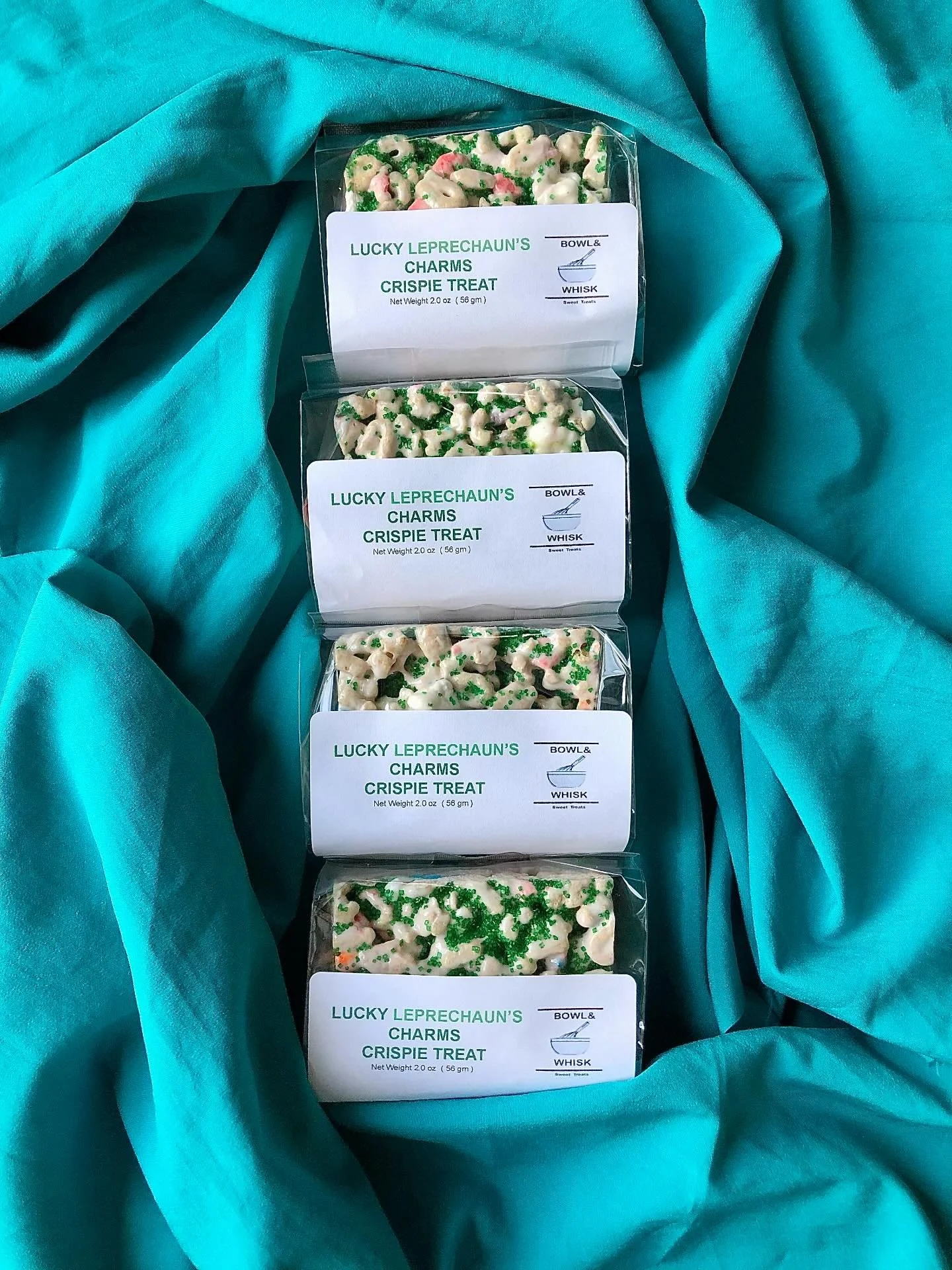 Happy St. Patty&rsquo;s Day!! Wishing you and yours a sweet day filled with the luck of the Irish 🍀☘️🍀!! 

#ricekrispietreats #madeinpdx #luckycharms #luckycharmscereal