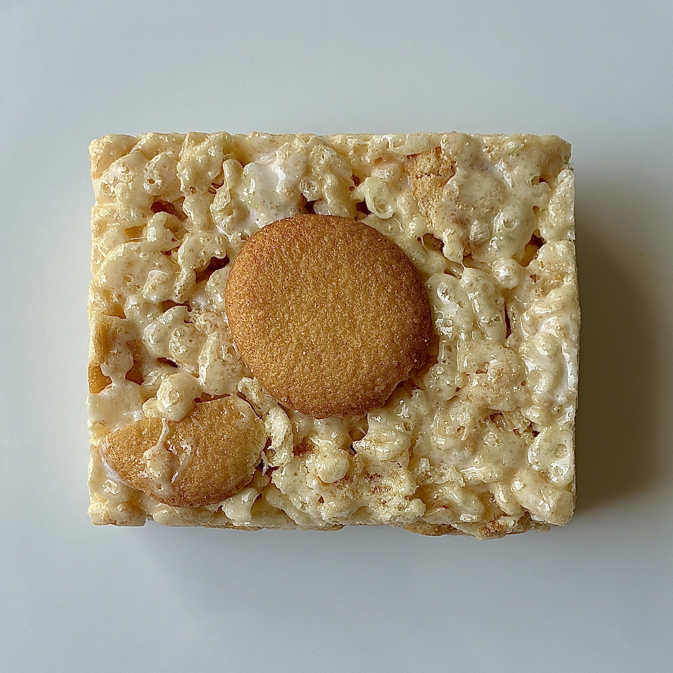 BANANA PUDDING RICE CRISPIE TREATS