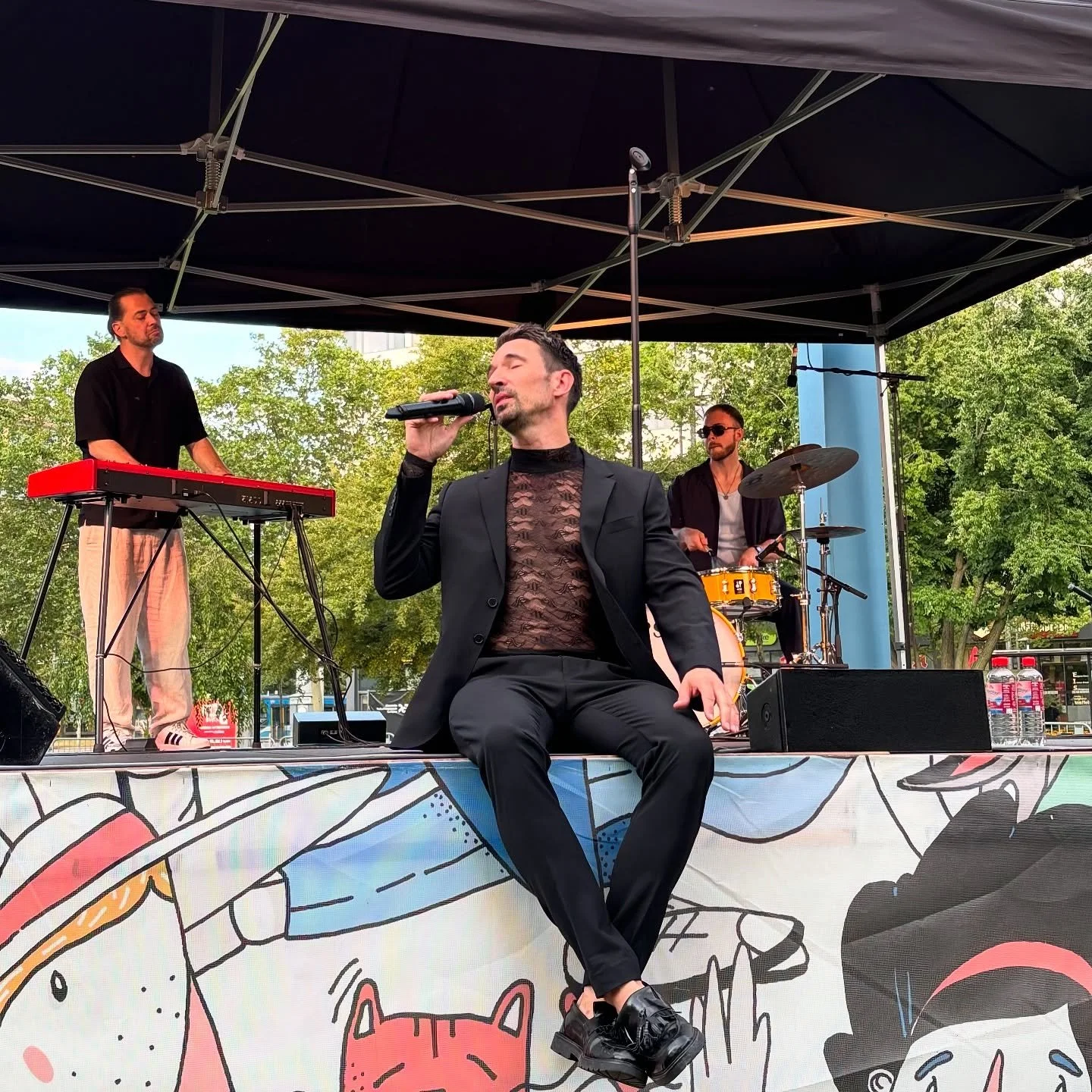 Danke an @parksommerchemnitz 
Mit @simonankey und @mario_meruna 
#sommerkonzert #outdoormusic #chemnitz #parksommerchemnitz