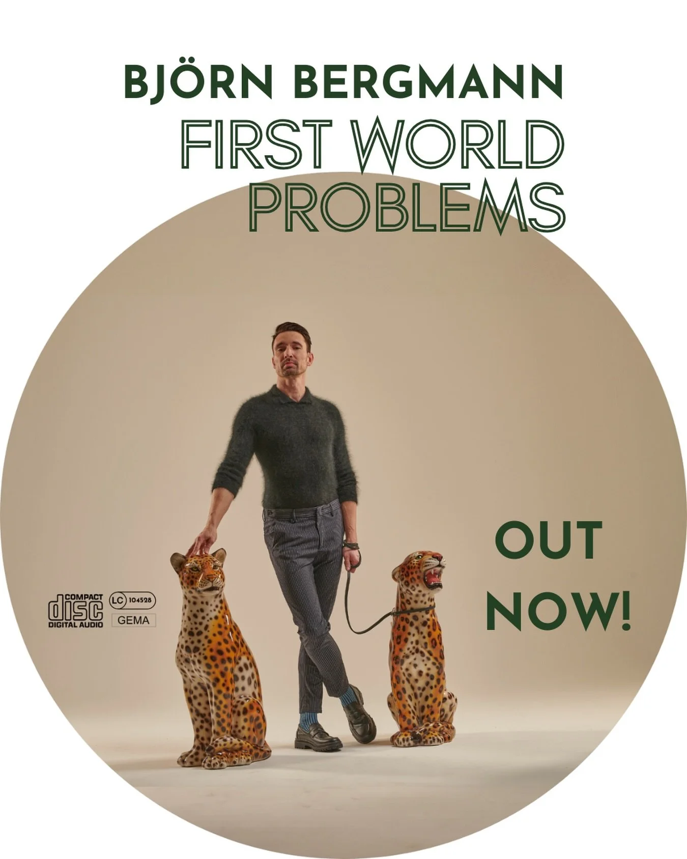 Three years. Infinite love. One album. 🖤 🥂✨
My heart is full because my debut album &bdquo;First World Problems&ldquo;, is finally out in the world.
This album is my (our) very personal, tongue-in-cheek response to the modern madness of self-optimi