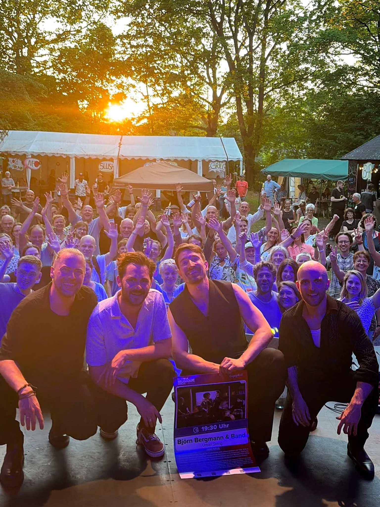 Das war ein sch&ouml;ner Sonntag Abend! Danke an
@kiezprojekt_mahlsdorf und @feteberlin 
#fetedelamusique #livemusic #onstage 
Mit @holschersven @simonankey und @dguymusic